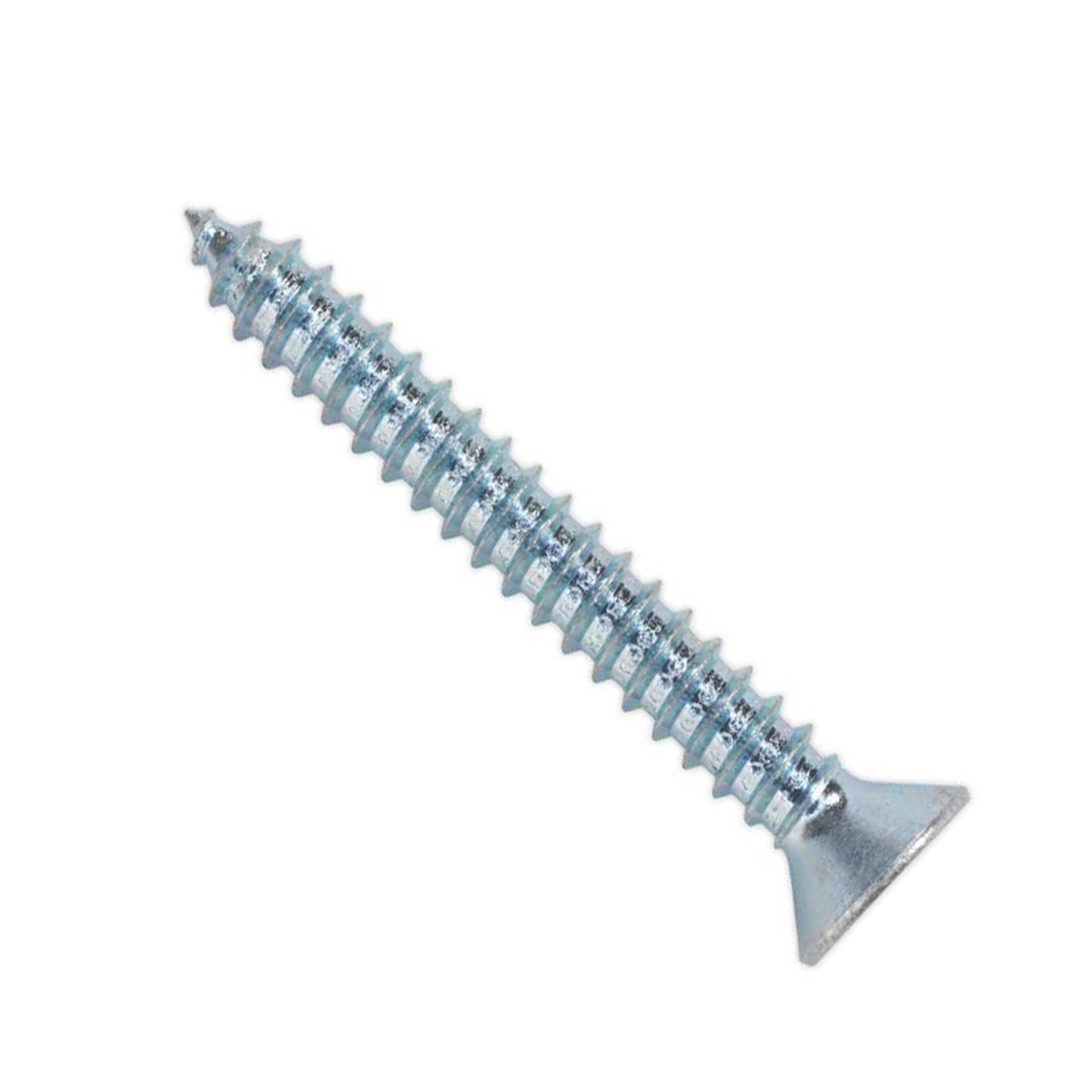 Sealey Self Tapping Screw 4.8 x 38mm Countersunk Pozi Pack of 100