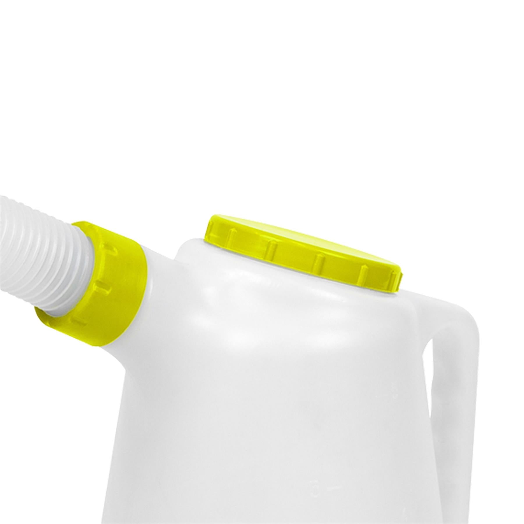 Sealey Oil Container with Lime Lid & Flexible Spout 5L