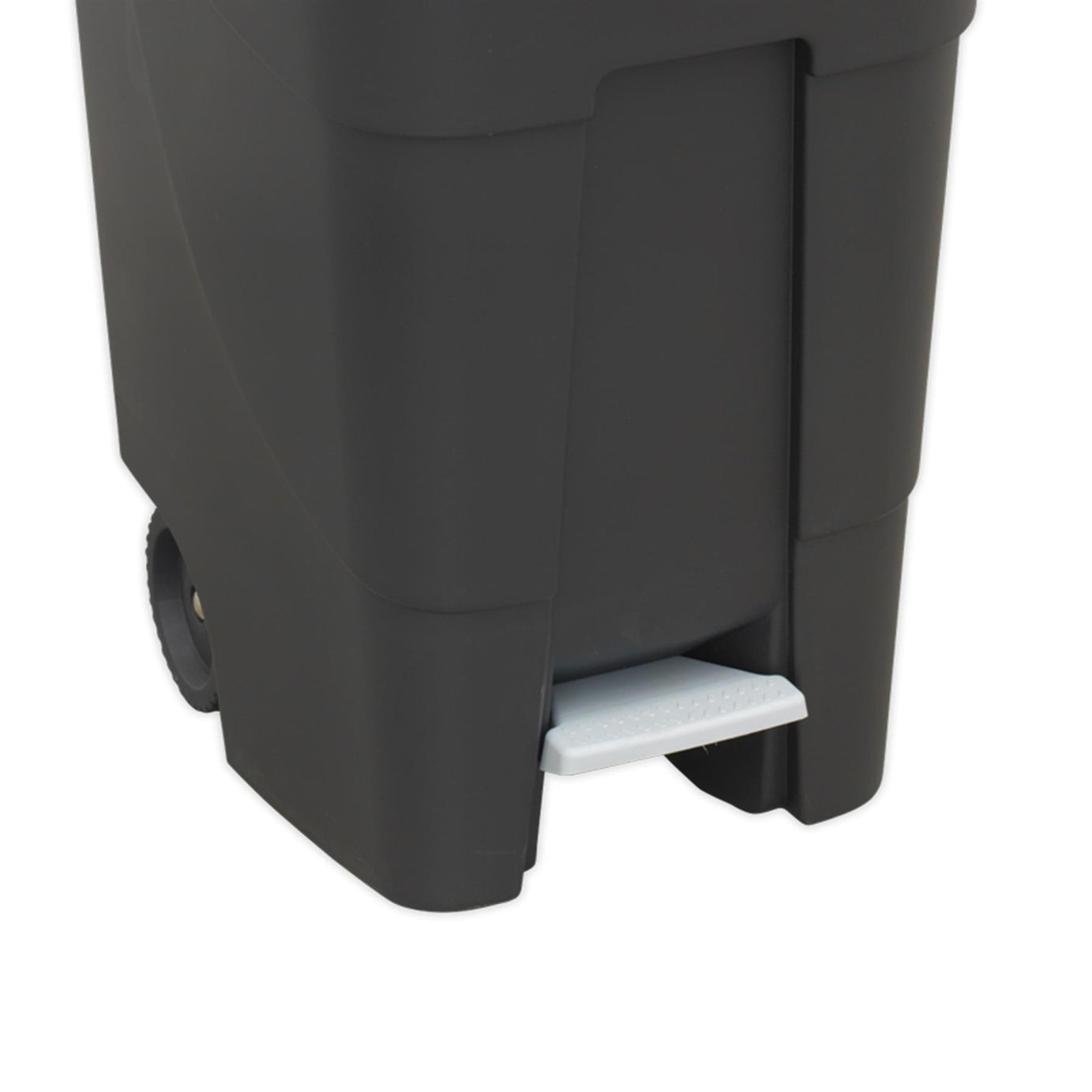 Sealey Refuse/Wheelie Bin with Foot Pedal 100L - Red