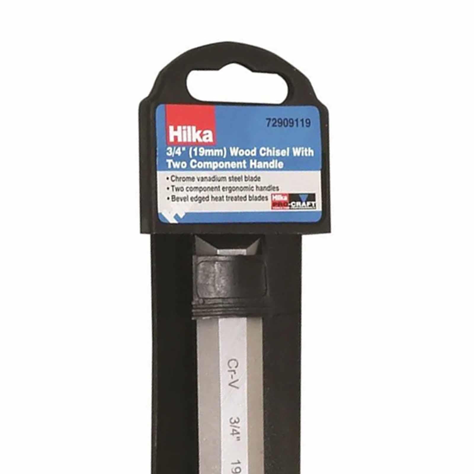 Hilka 3/4" (19mm) Wood Chisels