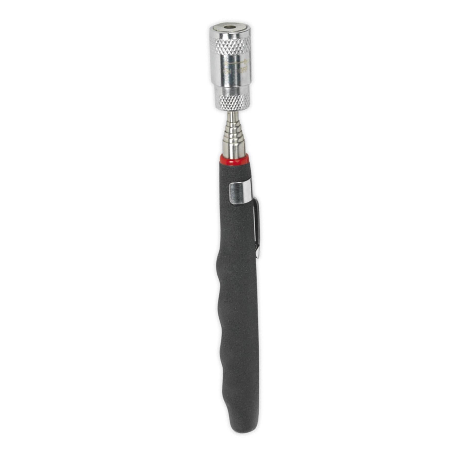 Sealey Telescopic Magnetic LED Pick-Up Tool & Inspection Mirror Set