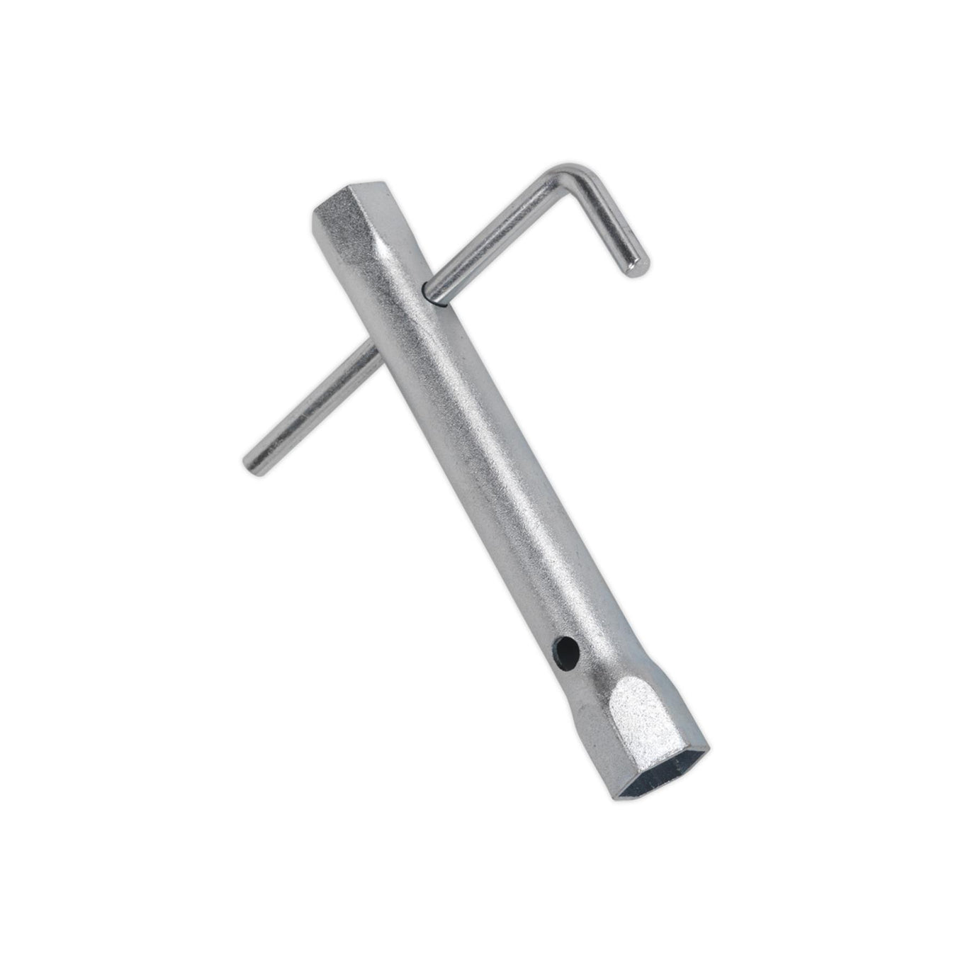 Sealey Double End Long Reach Spark Plug Box Spanner 18/21mm + L-Bar