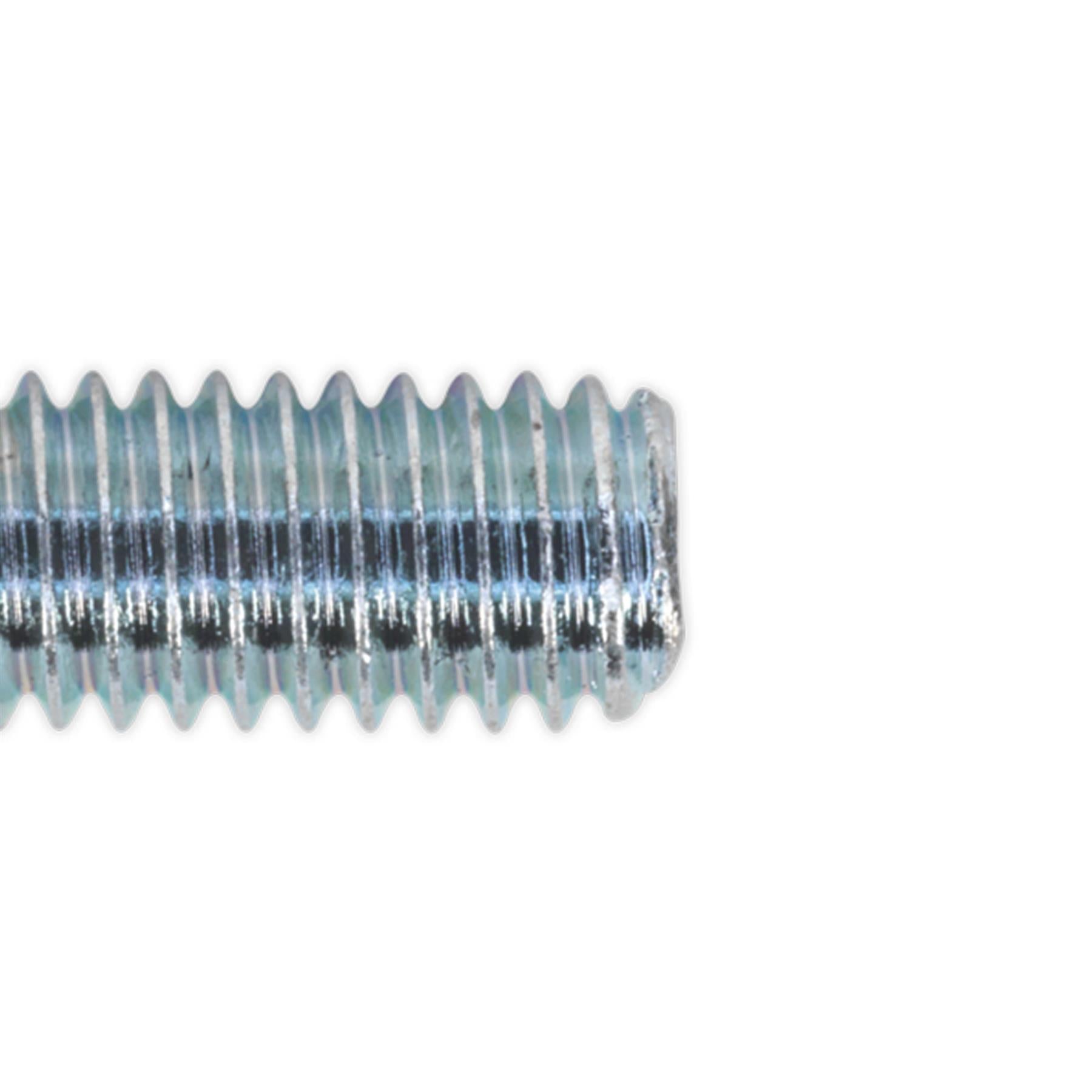 Sealey Machine Screw M6 x 20mm Pan Head Pozi Zinc Pack of 50
