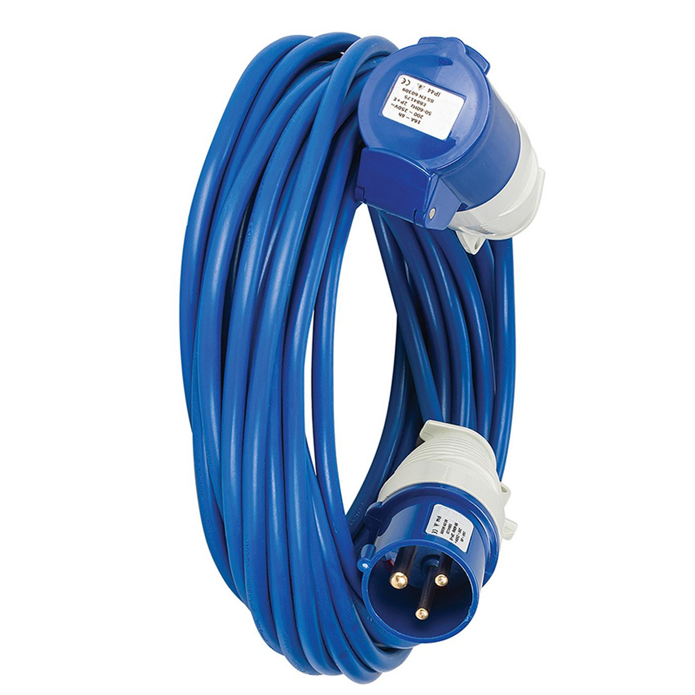 Defender Extension Lead Blue 2.5mm2 16A 14m 230V