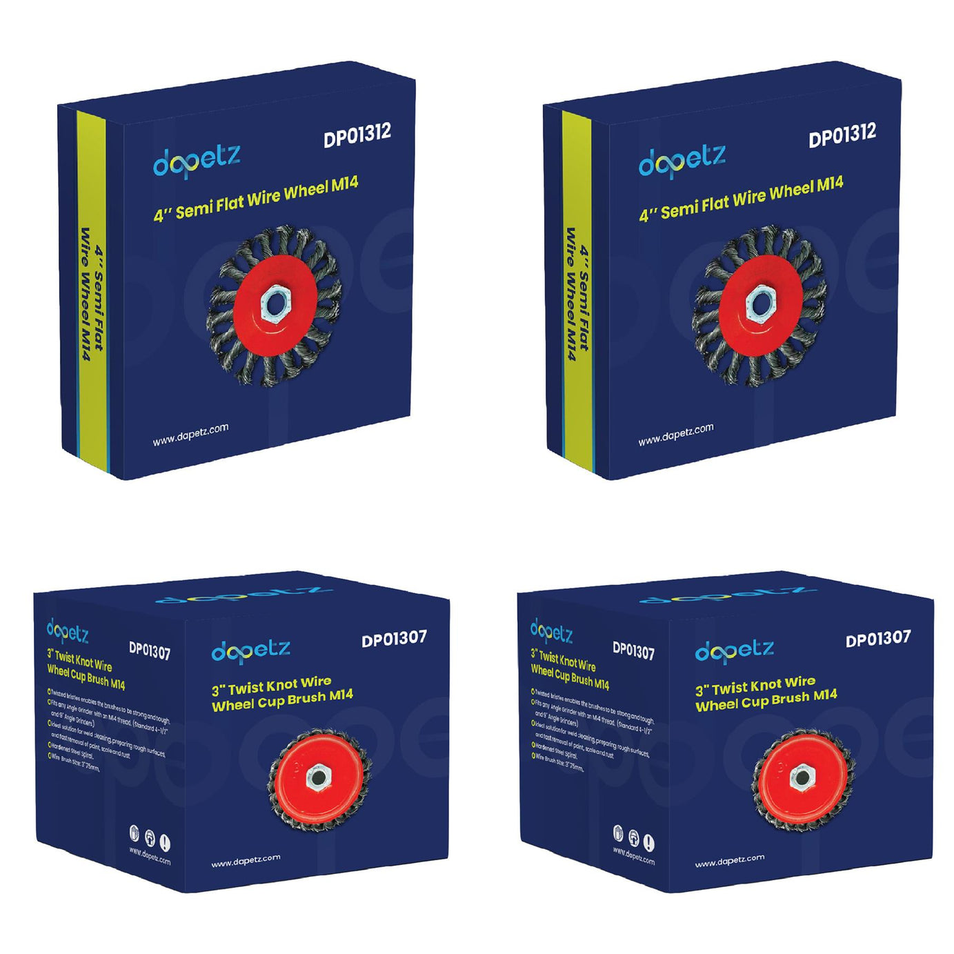 Crew Twist Knot Wire Wheel Cup Brush