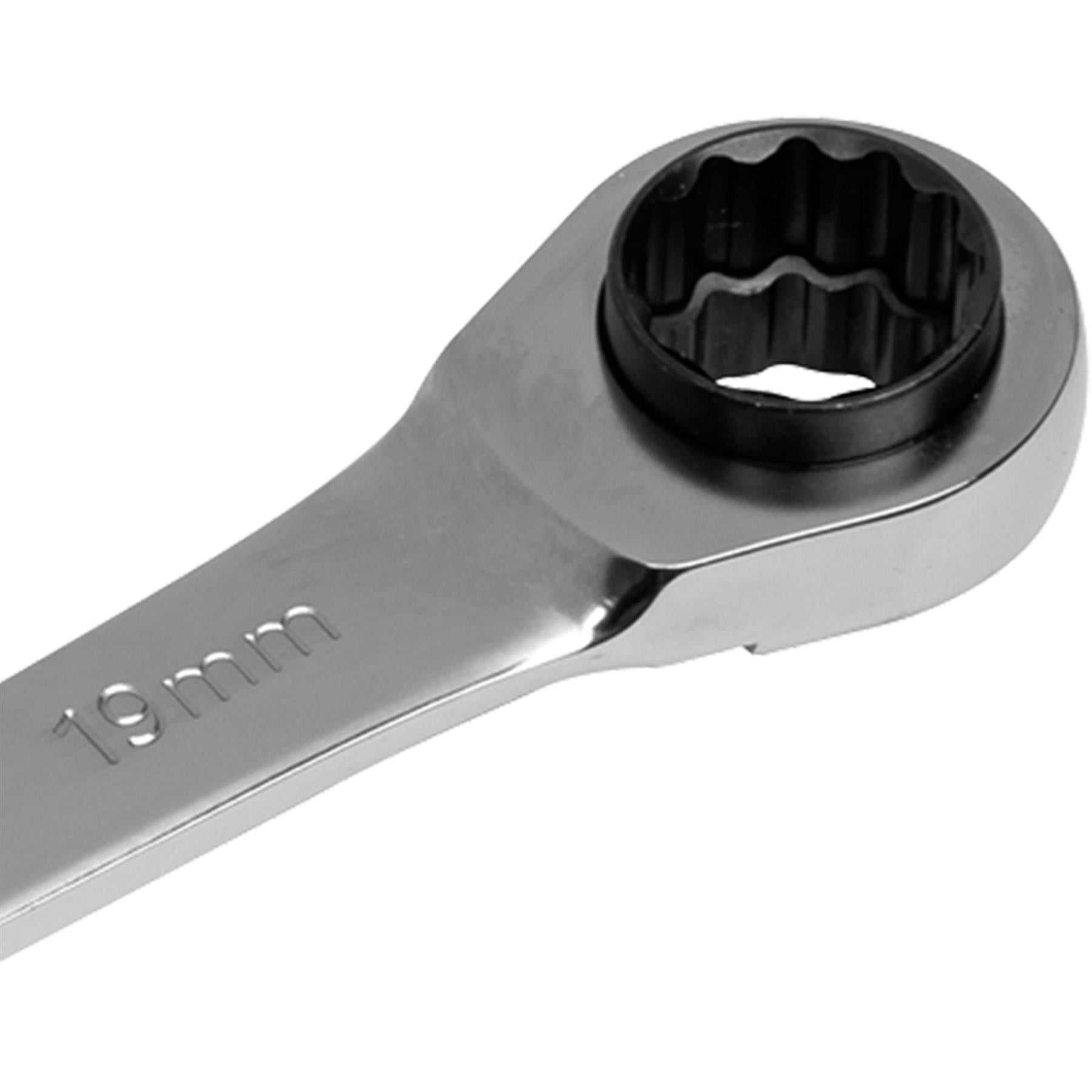 Sealey Ratchet Ring Spanner 4-in-1 Reversible Platinum Series