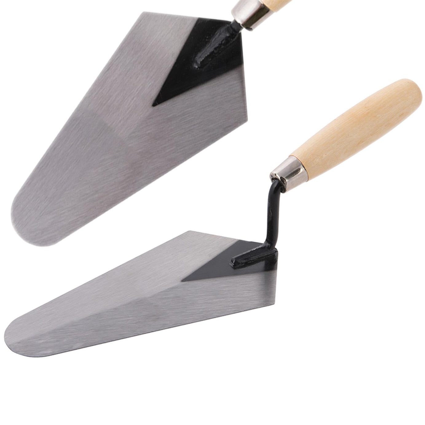 Gauging Trowel 180mm brick Laying Smoothing Cement Motar Comfort Wood Handle