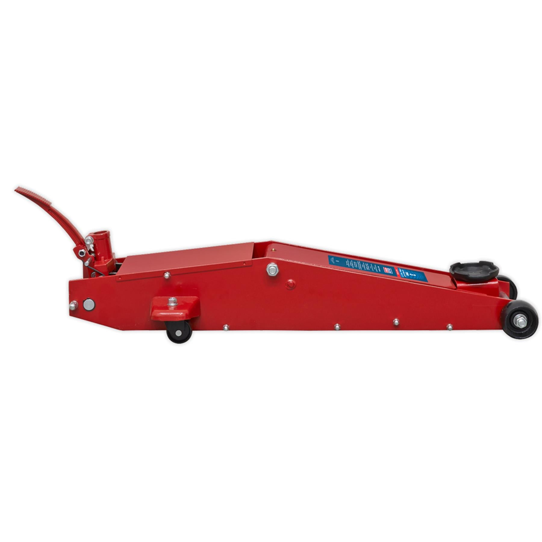 Sealey Trolley Jack 3tonne Long Reach High Lift Commercial