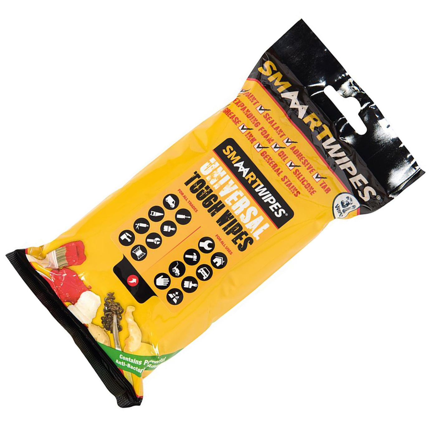 Universal Tough Wipes Strip Contains Lanolin Aloe Vera And Vitamin E - Box of 24