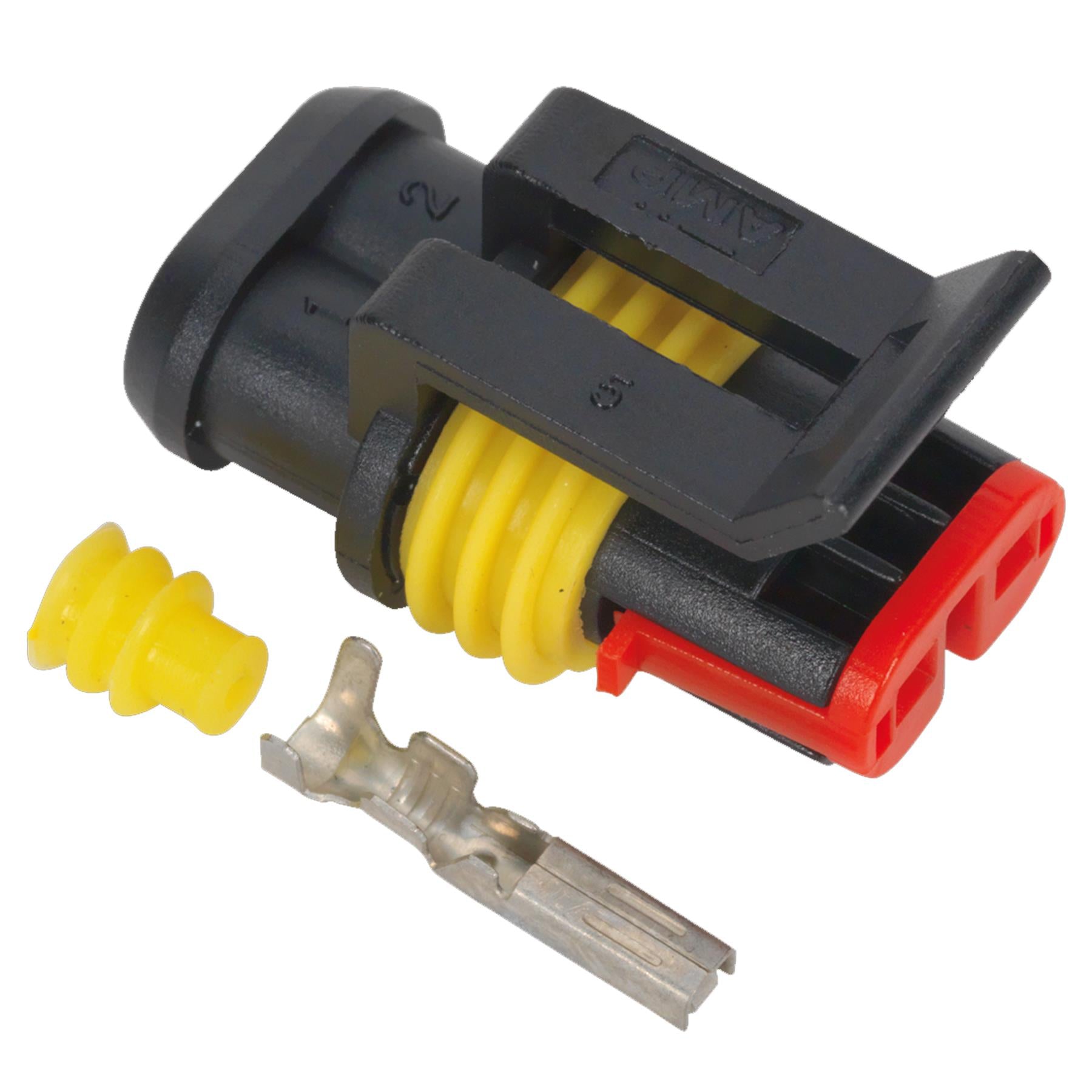 Sealey Superseal Female Connector 2-Way Pack of 5