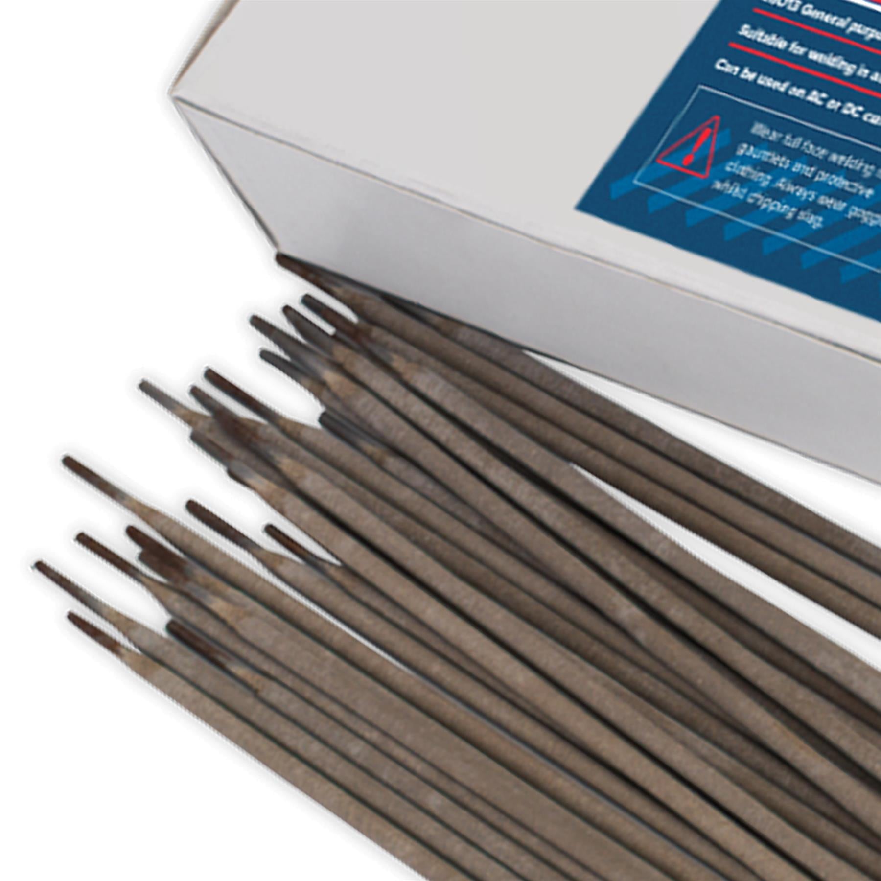 Welding Electrodes Ø2 x 300mm 2.5kg Pack General purpose mild steel made Sealey