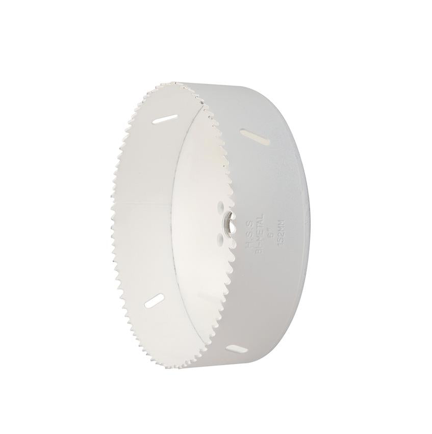 Heavy Duty Bi-Metal Holesaw 152mm Variable Pitch Steel Wood Metal Pvc Fast Clean