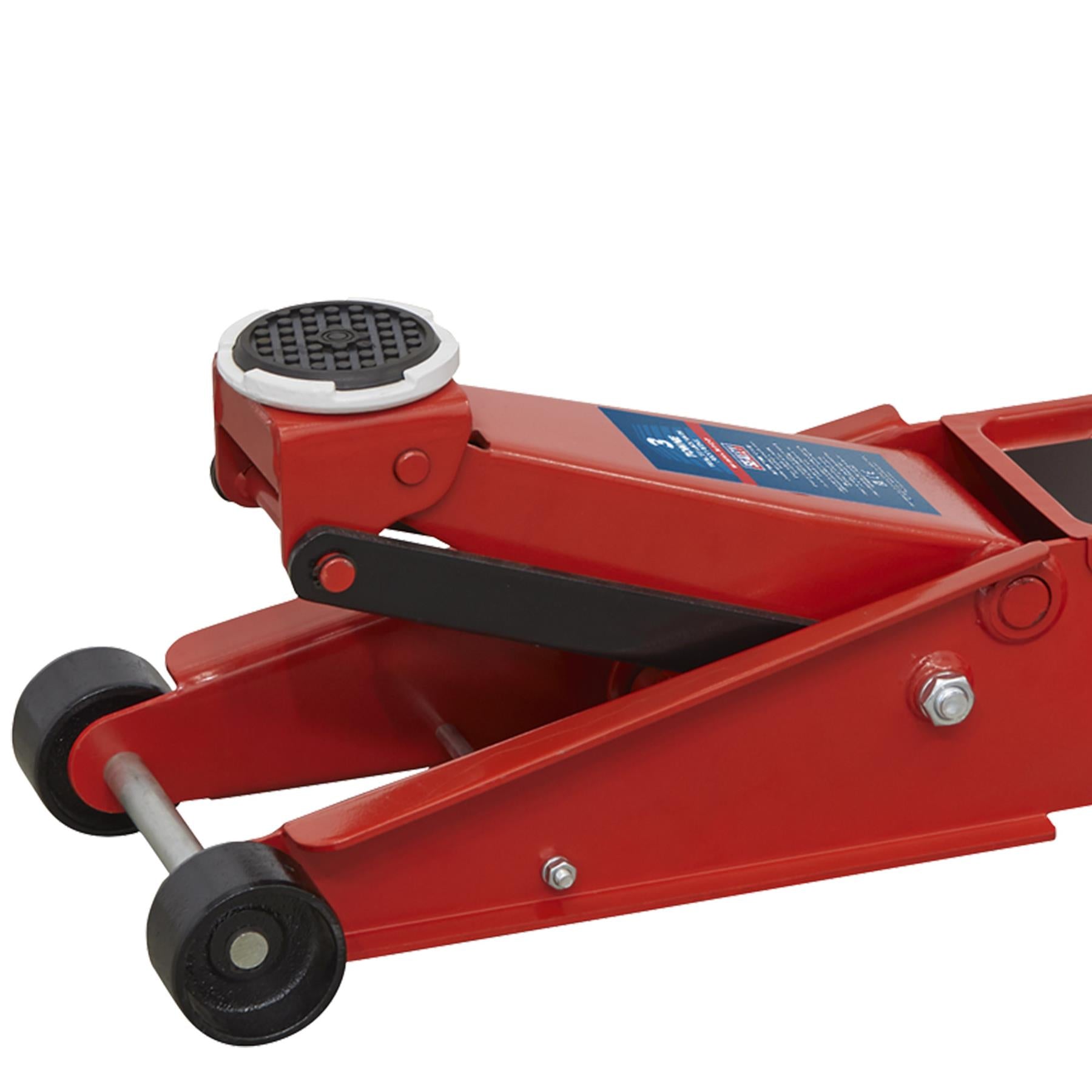 Sealey Trolley Jack 3tonne with Foot Pedal