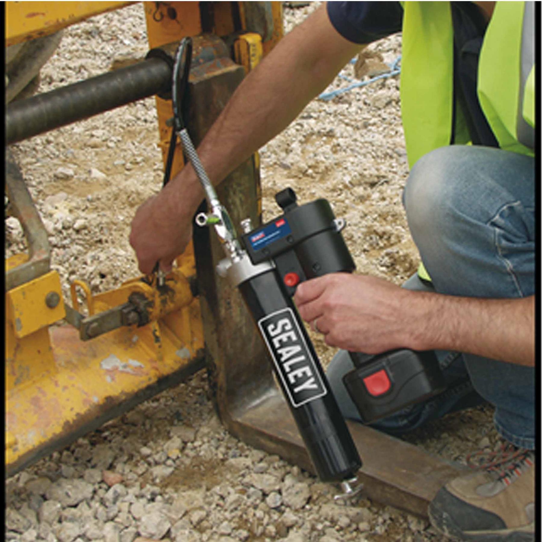 Sealey High Power, Professional Cordless Grease Gun 12V