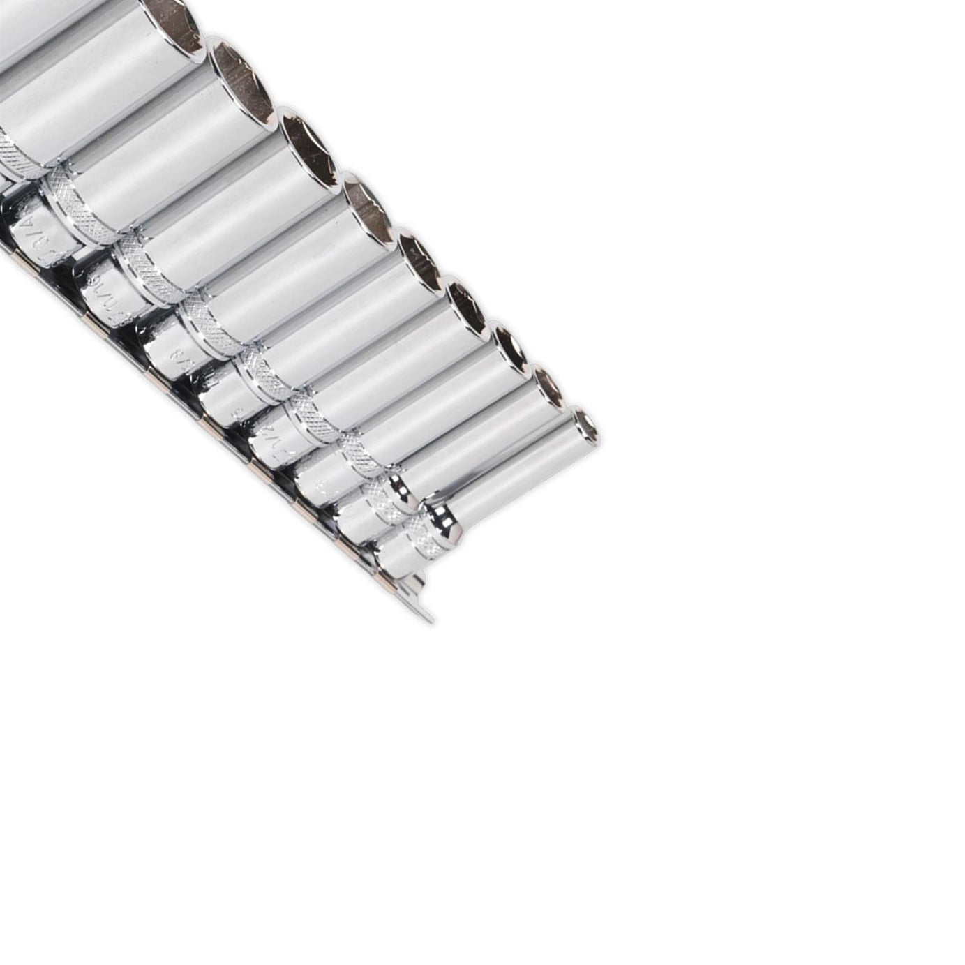 Sealey Socket Set 11pc 3/8"Sq Drive Deep Lock-On 6pt Imperial