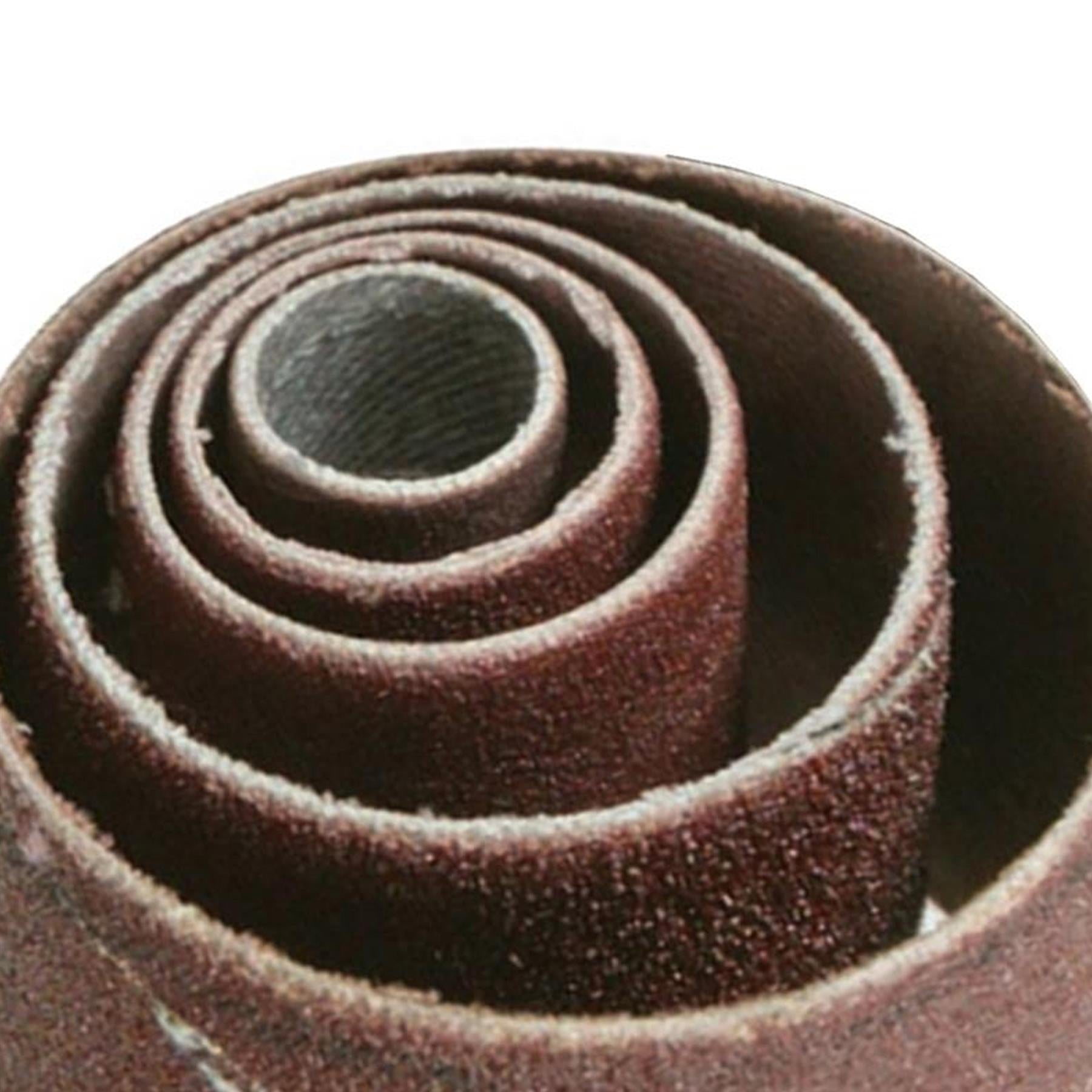 Sanding Sleeves 10Pce Drill Belt 80 Grit 13 19 25 38 50mm Professional Tool