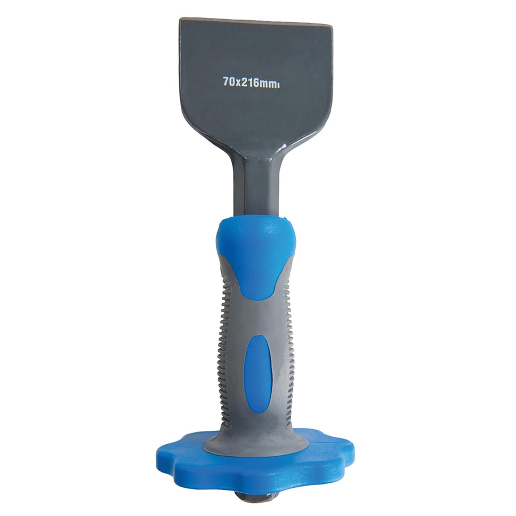 Bolster Chisel With Guard Powder Coated & Tempered Cutting Edge 70 X 216mm