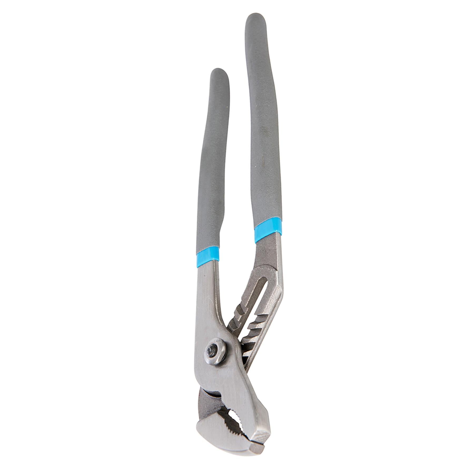 250MM 10" LONG PLUMBERS SLIM JAW WATERPUMP PLIERS PIPE WRENCH GRIPS