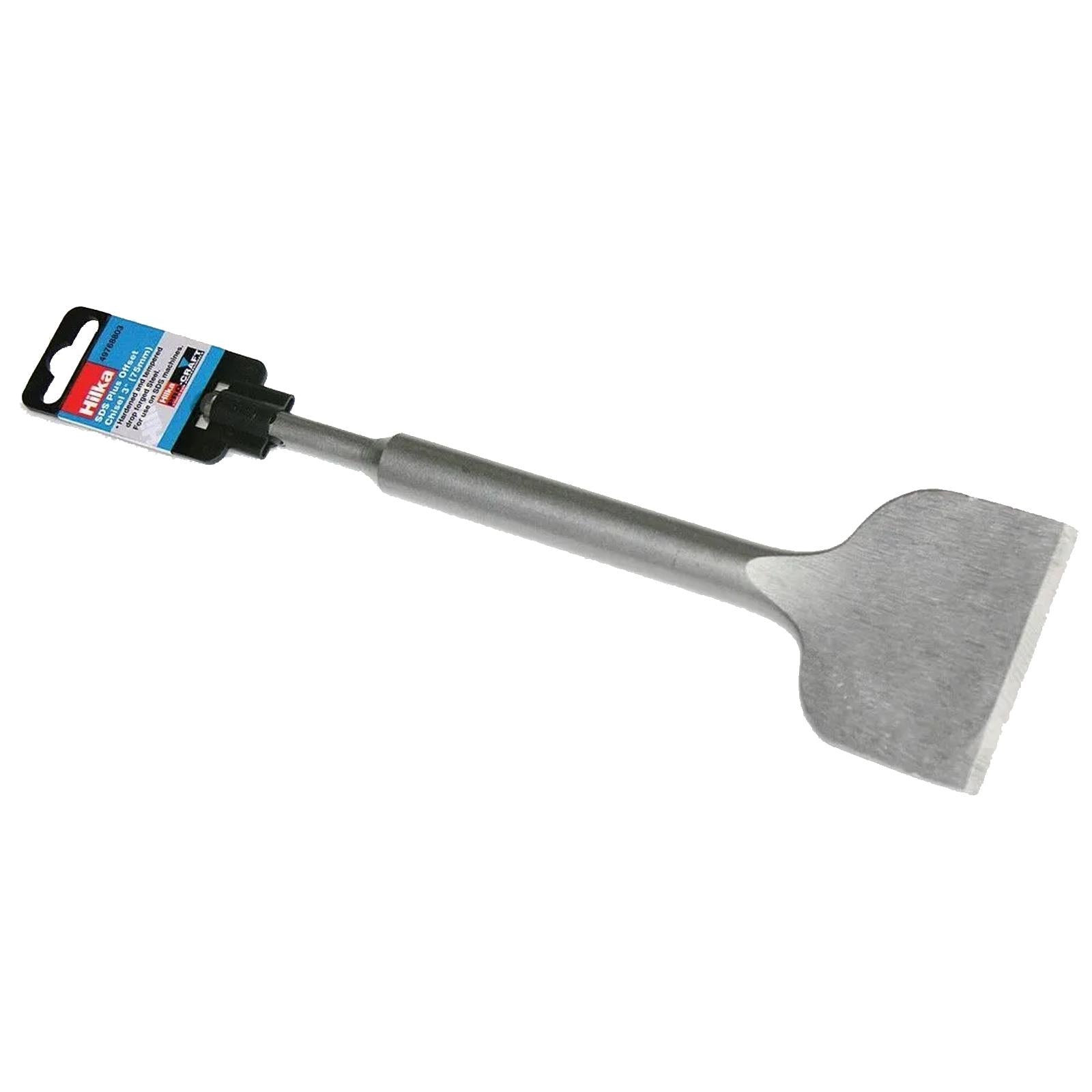 Cranked Tile Chisel SDS+ hammer drill Tile removing remover Offset 3" Chisel