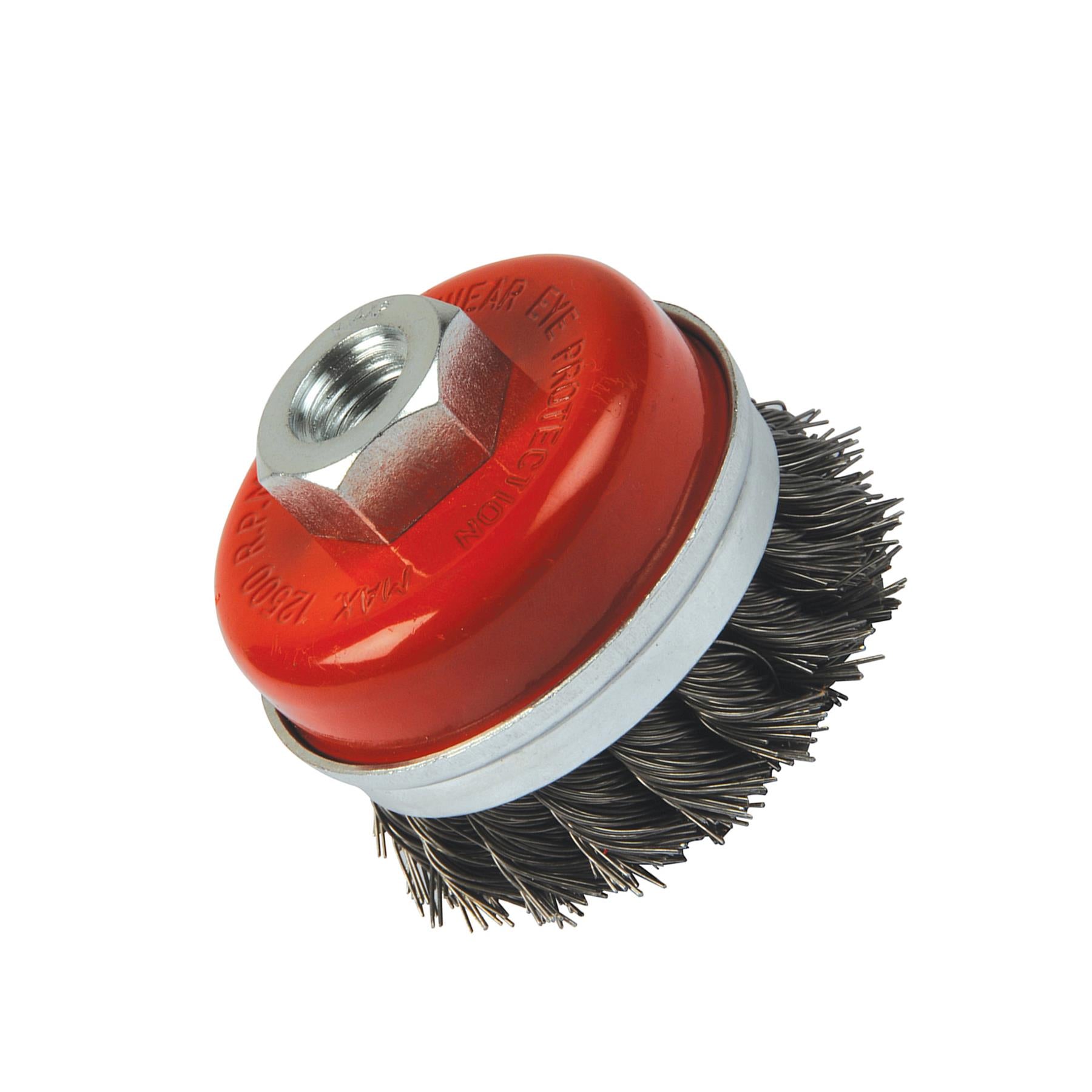 Steel Twist-Knot Cup 80mm Abrasive Grinding Paint Rust Removal DIY New