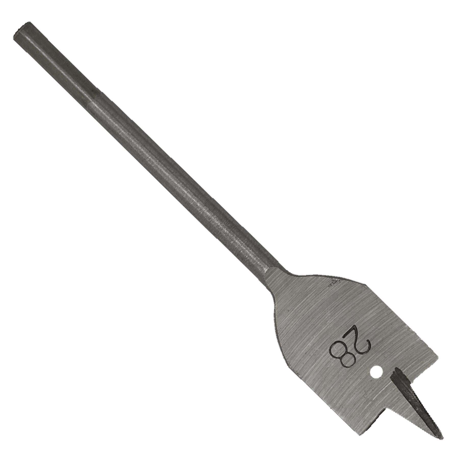 Sealey Flat Wood Bit 28mm x 152mm Supplied In A Plastic Wallet - FWB28