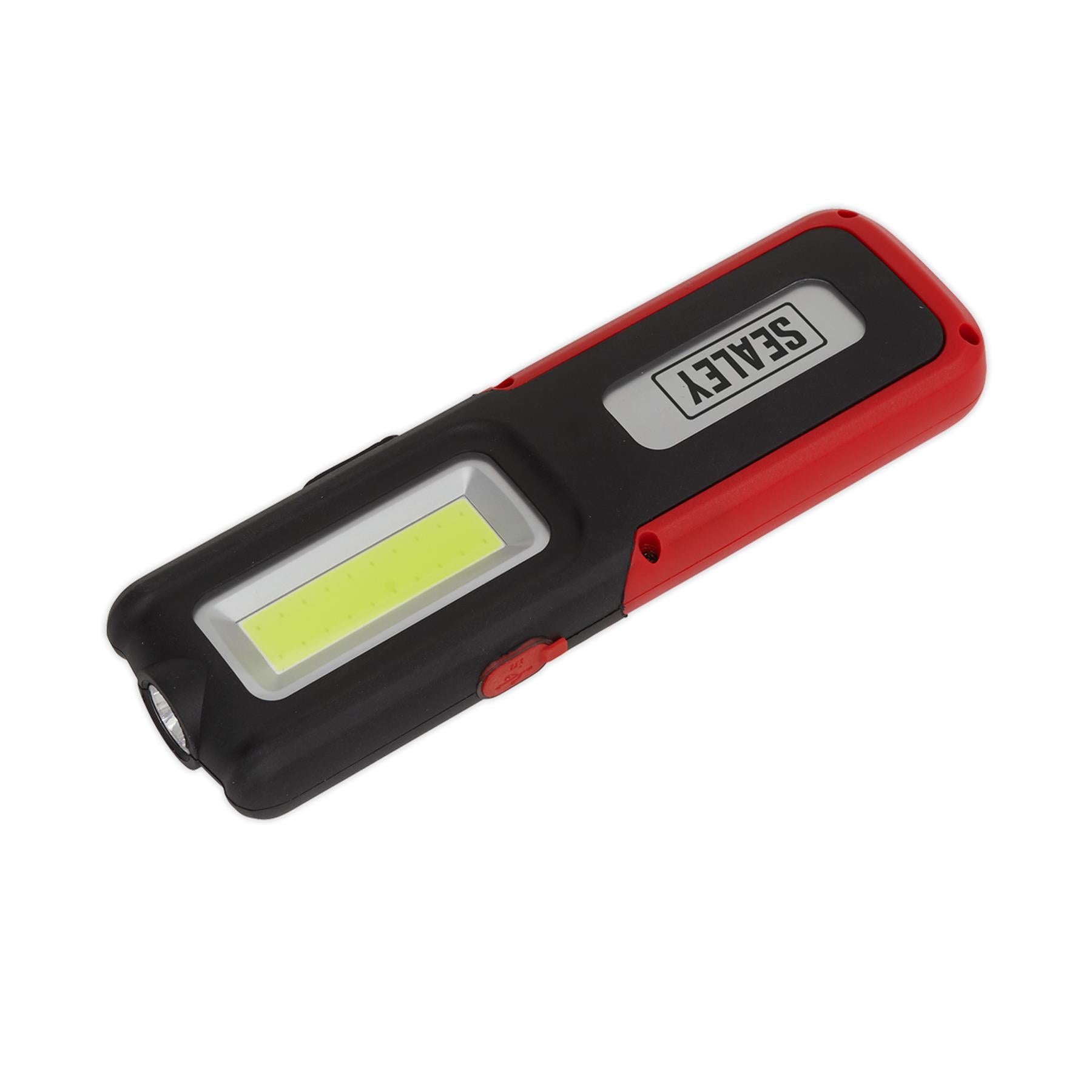 Sealey R/Charge Inspection Light 5W COB & 3W LED & Power Bank - Red