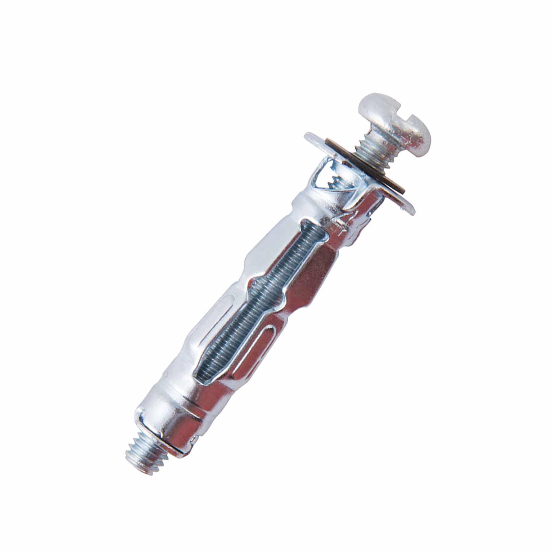 Hollow Wall Anchors Flush Finish With Anti-Rotation Barbs 20Pk M4 X 32mm