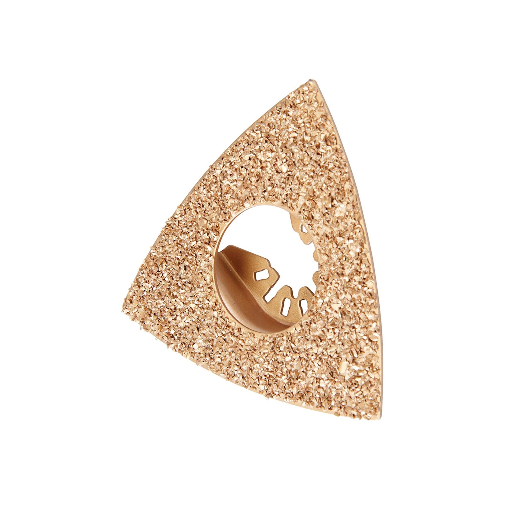Triangular Carbide Rasp 80mm Universal Open-Backed Design Heavy Duty Tool