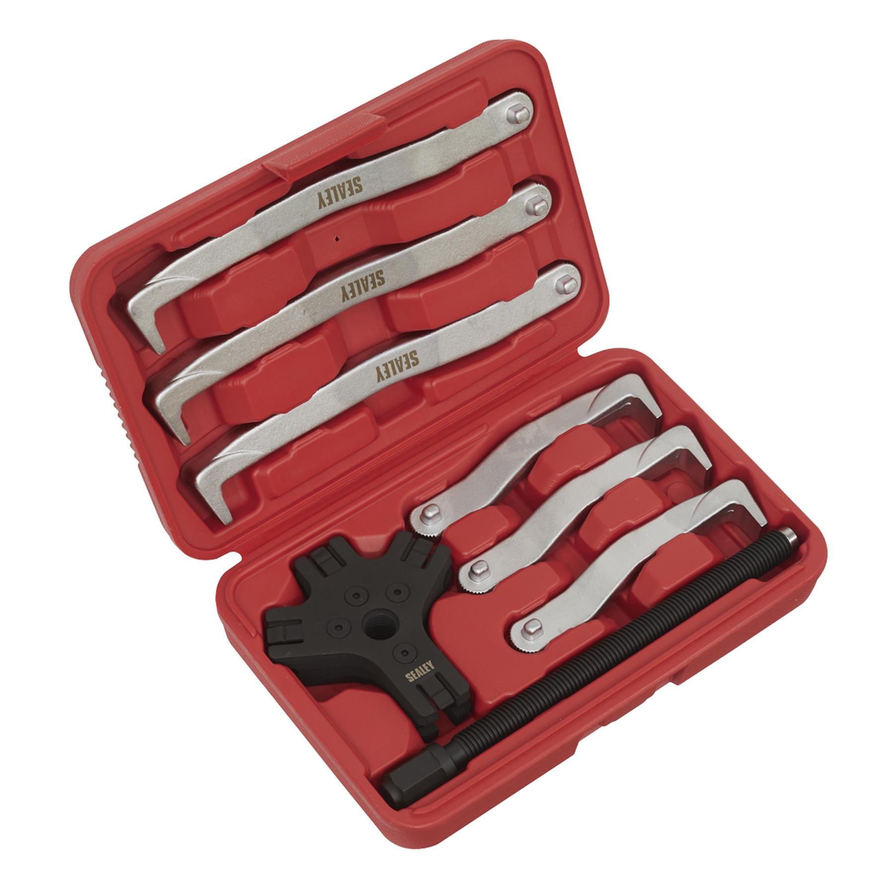 Sealey Fast Action Twin/Triple Leg Reversible Puller Set 8pc
