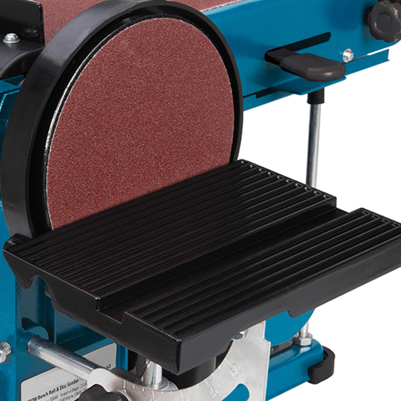 Heavy Duty 350W Bench Belt & Disc Sander 390mm Woodwork Long-Life Motor