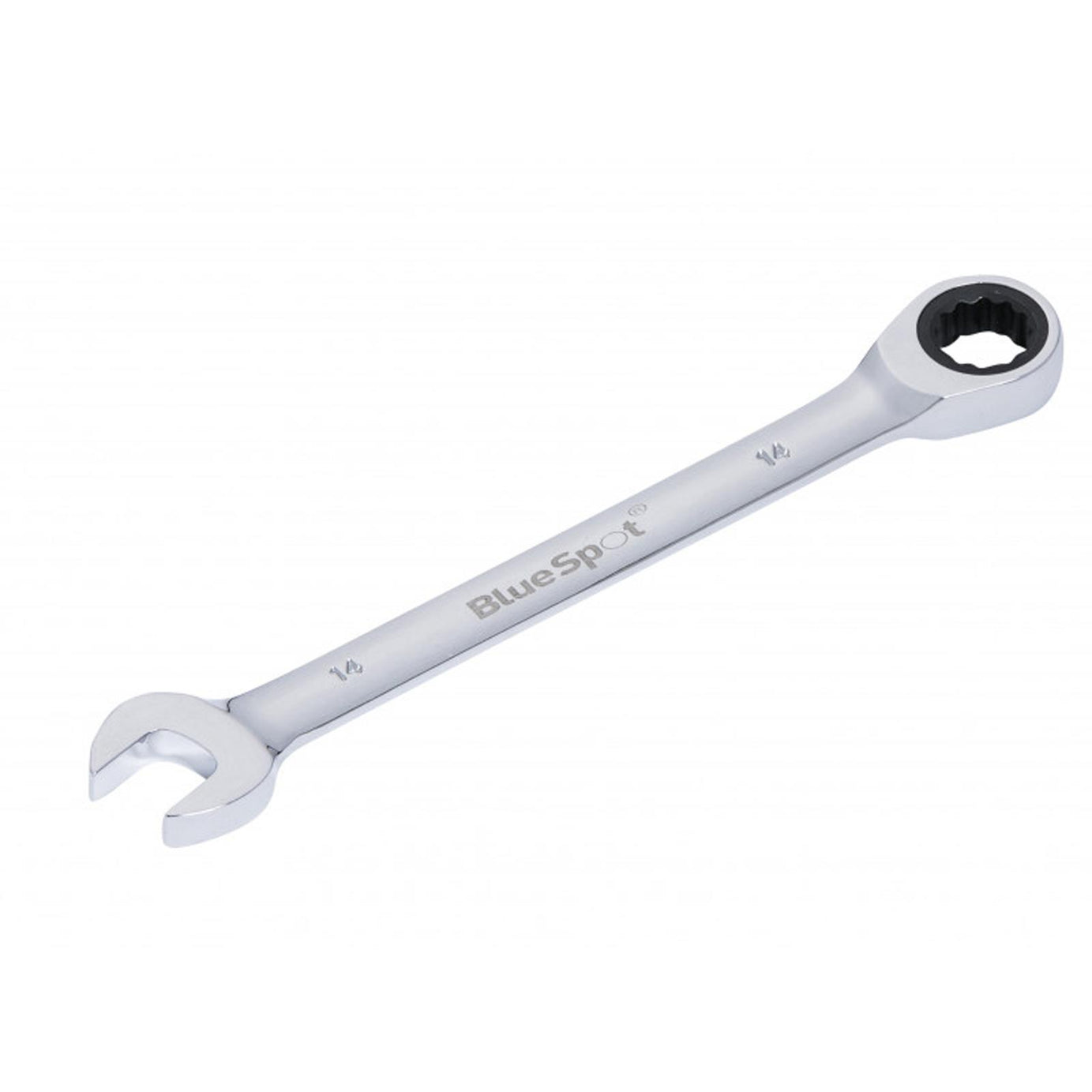 Blue Spot Fixed head Ratchet Spanner Combination Ring open end Wrench 14mm