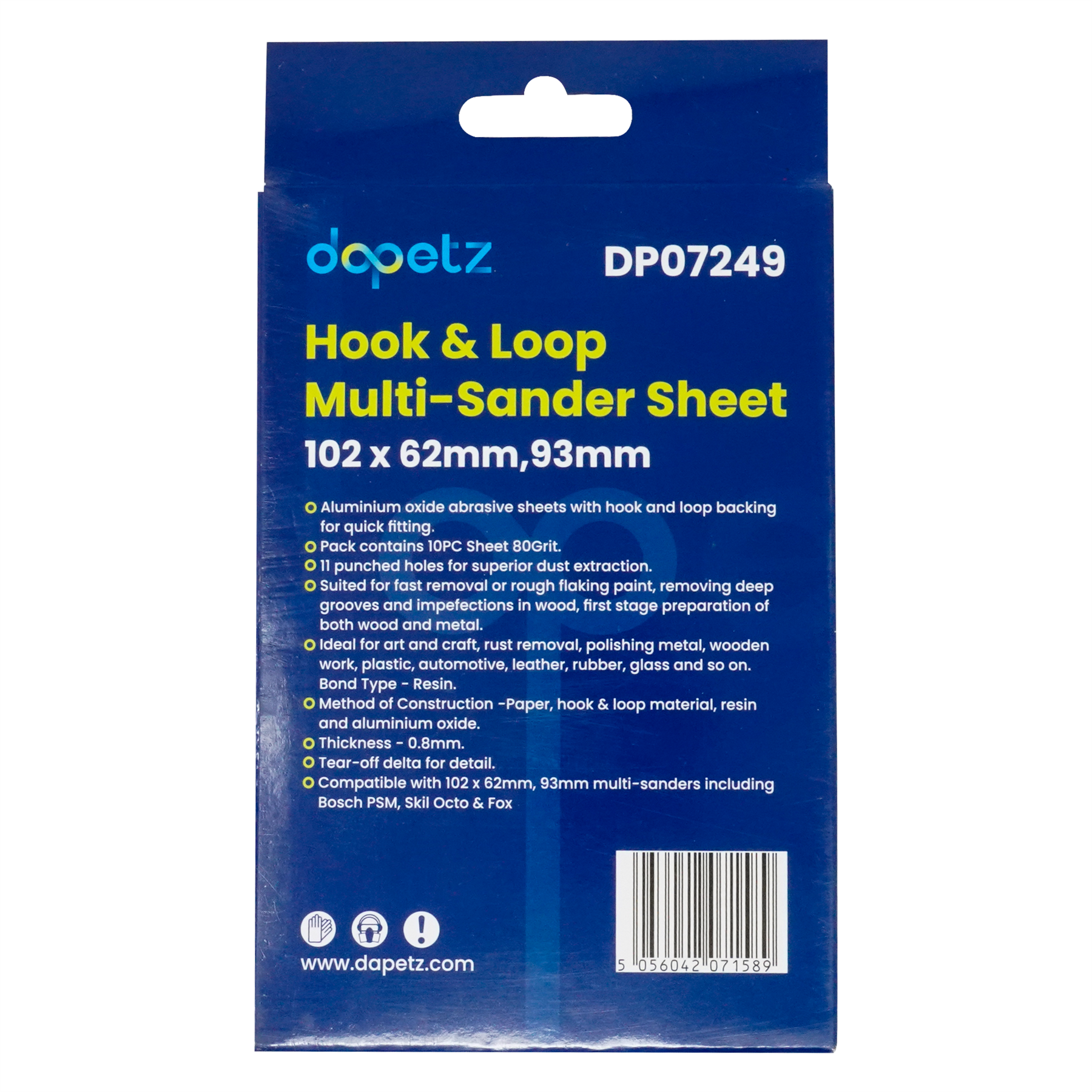 Hook & Loop Multi-Sander Sheets