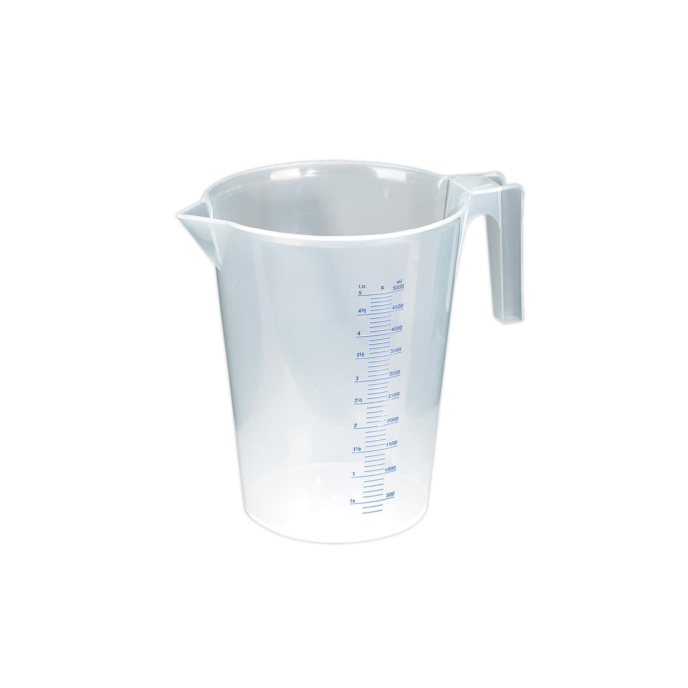 Sealey Measuring Jug Translucent 5L