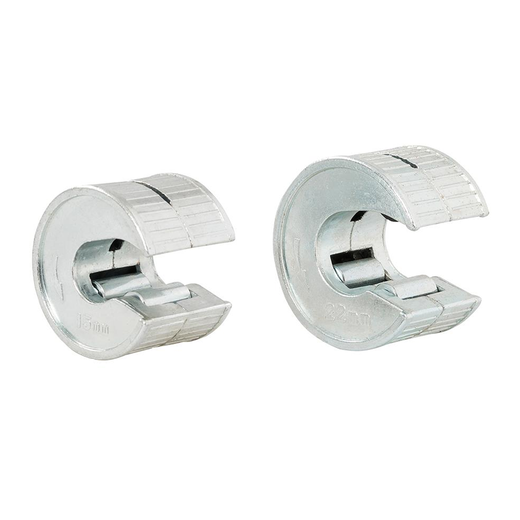 Rotary Copper Pipe Cutter Auto Adjust Wheels 4Pc 15&22mm With 2 X Cutting Wheel