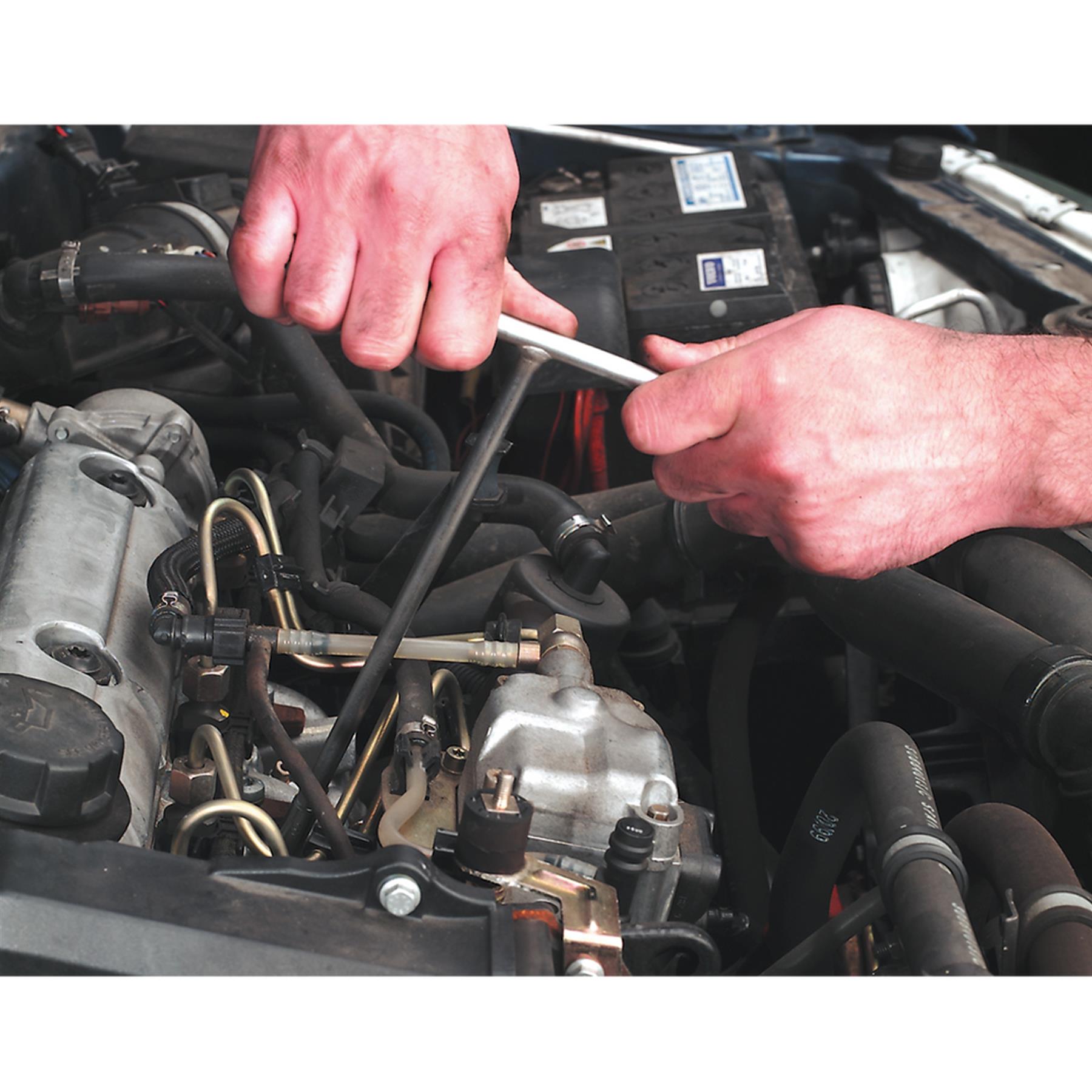 Sealey T-Handle Nut Driver 10 x 300mm Chrome Vanadium Steel