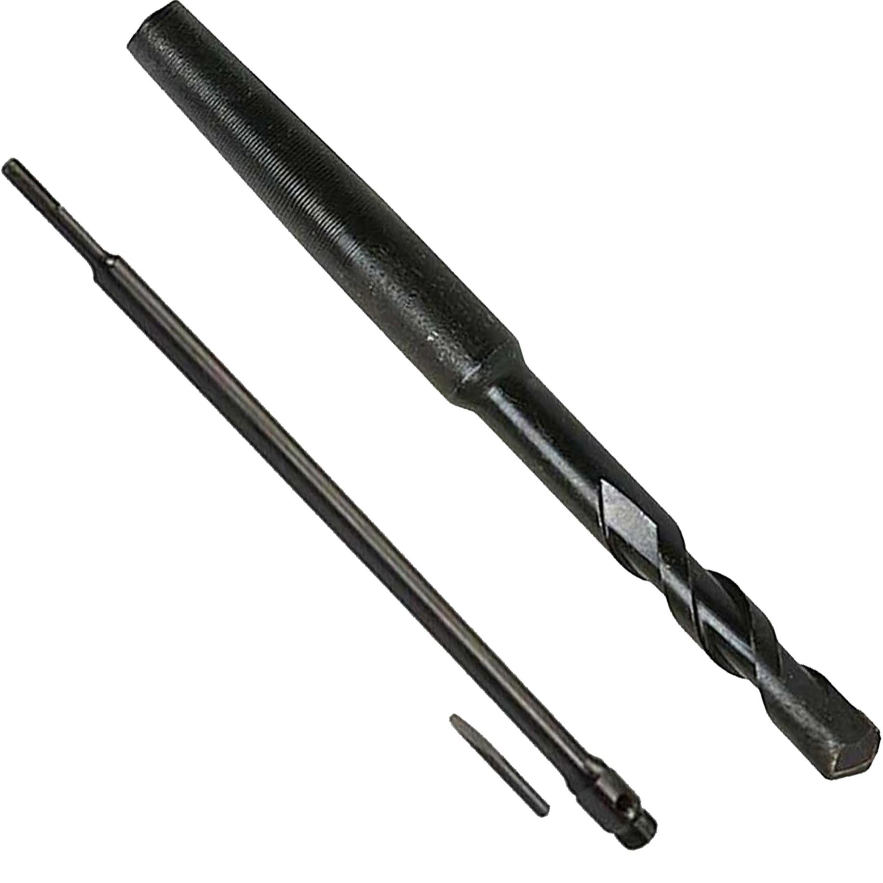 TCT Core Drill Bit 125mm Hole Saw Masonry Stone Brick SDS Plus 1250mm Shaft Pilot