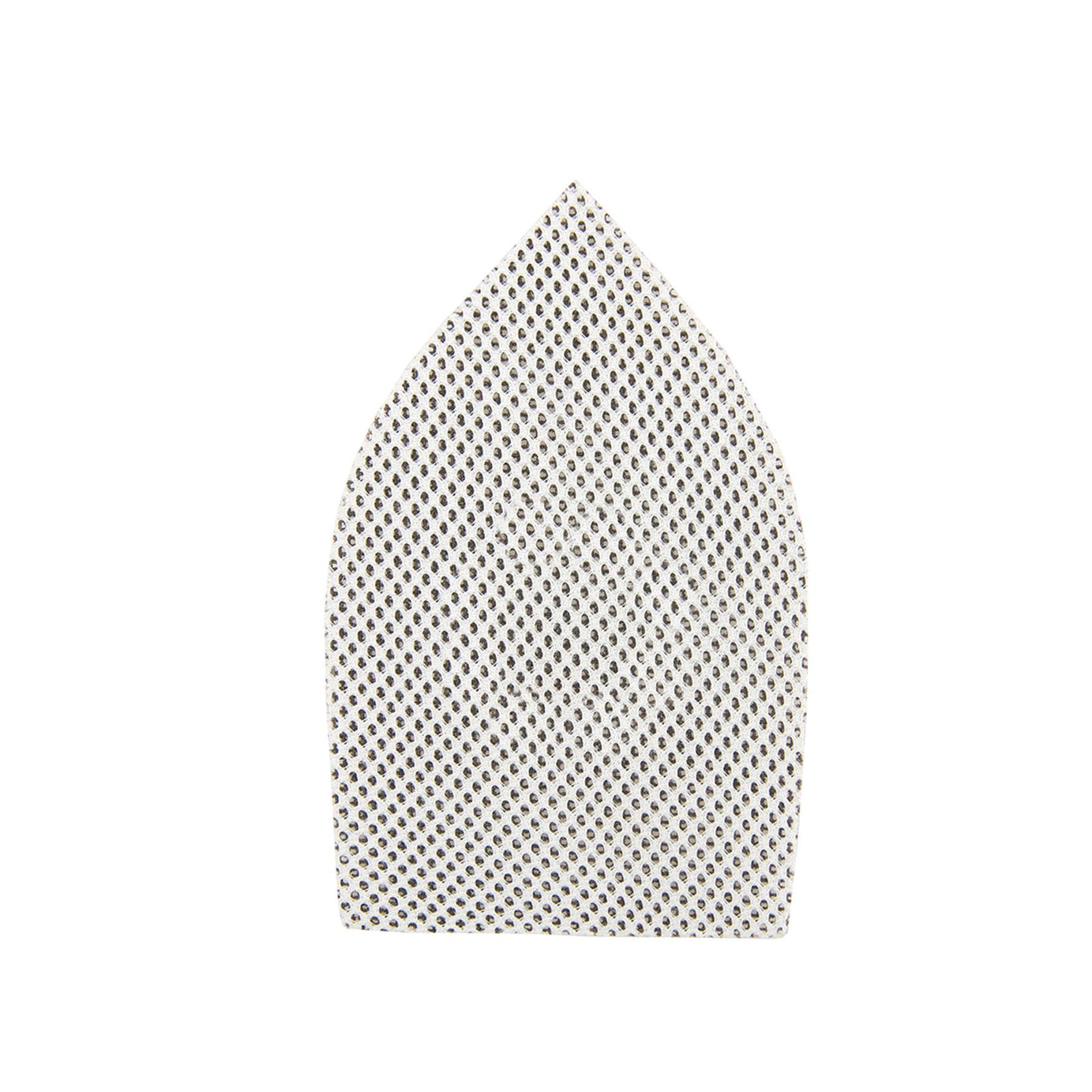 Hook & Loop Mesh Triangle Sheets 175mm X 105mm 10Pk 40 Grit Washable For Re-Use
