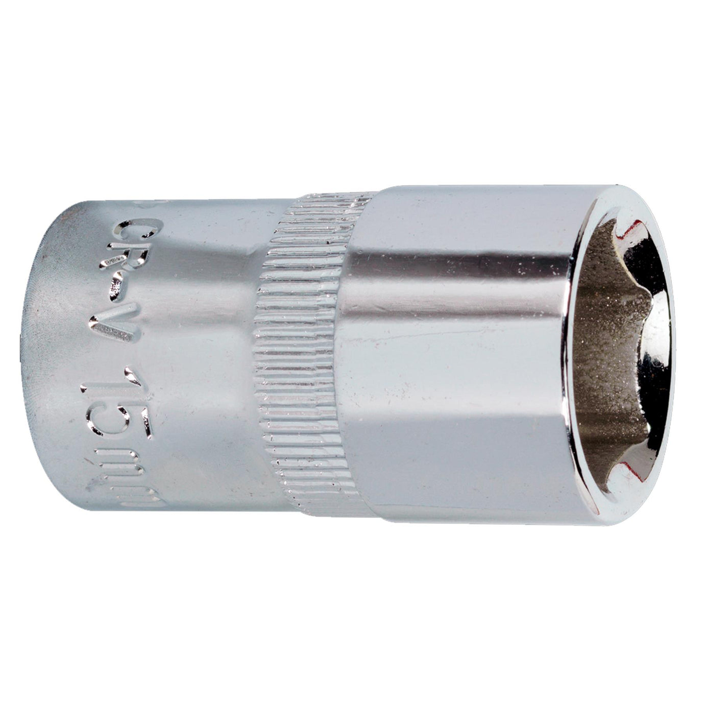 Sealey WallDrive Socket 15mm 1/2"Sq Drive Fully Polished