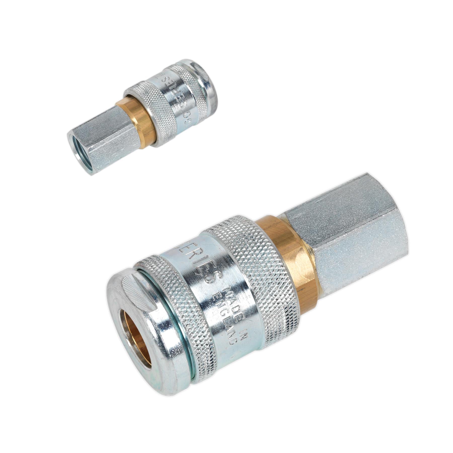 Sealey Coupling Body Female 1/2"BSPT Heavy Duty Air Tool Accessories Couplings