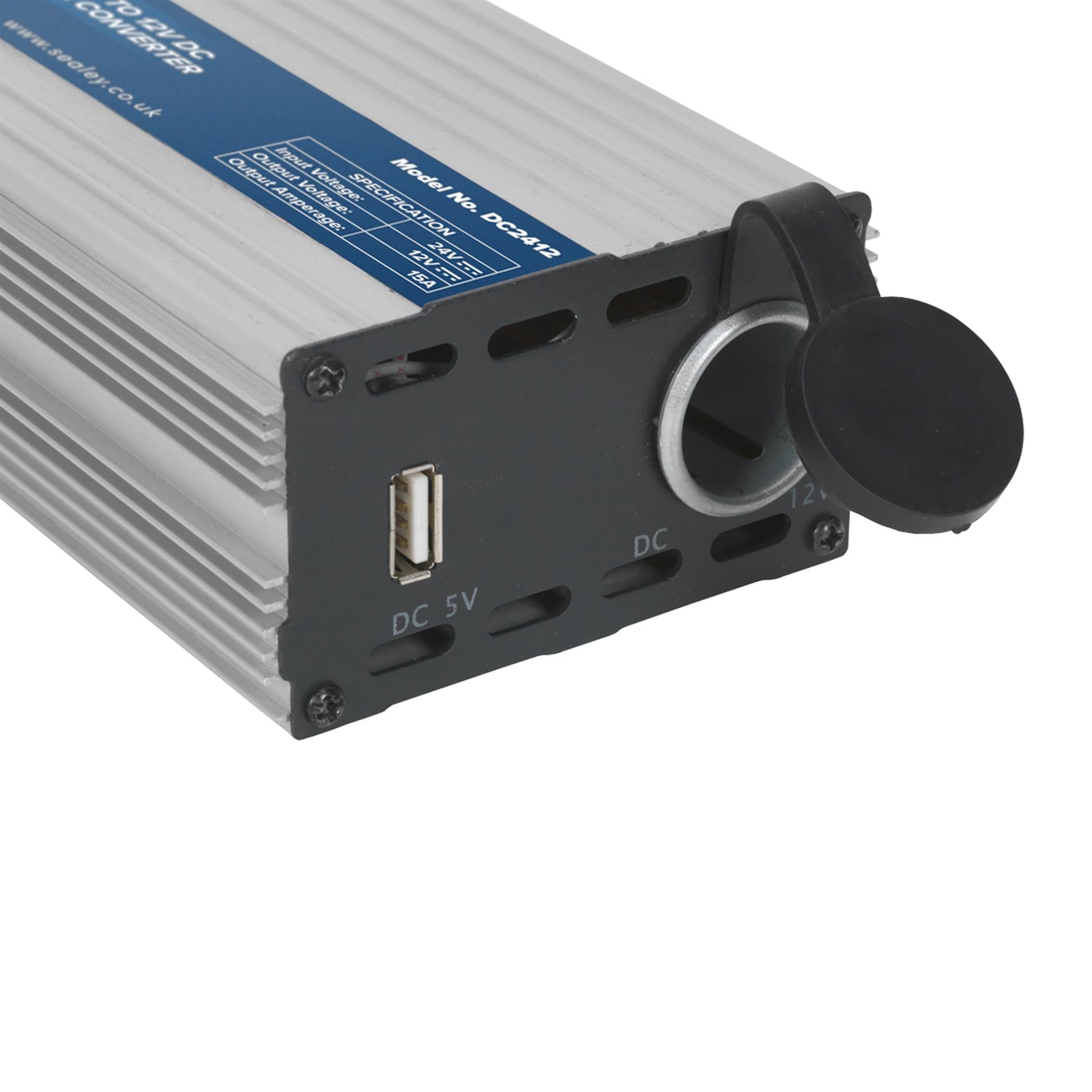 Sealey Converter 24V to 12V DC 15A