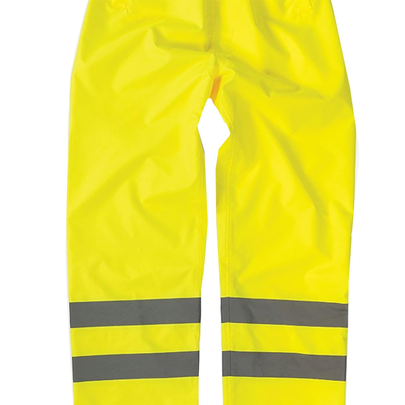 Tough Grit Waterproof Rain Over Trouser High Vis Mens Elastic Pants L