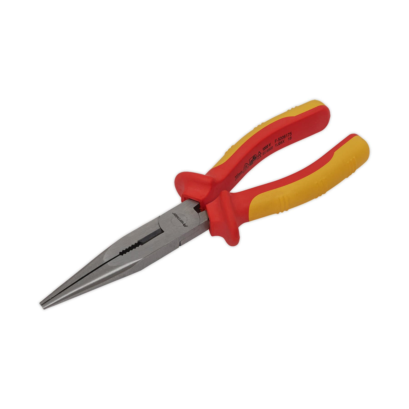 Sealey Long Nose Pliers 200mm VDE Approved