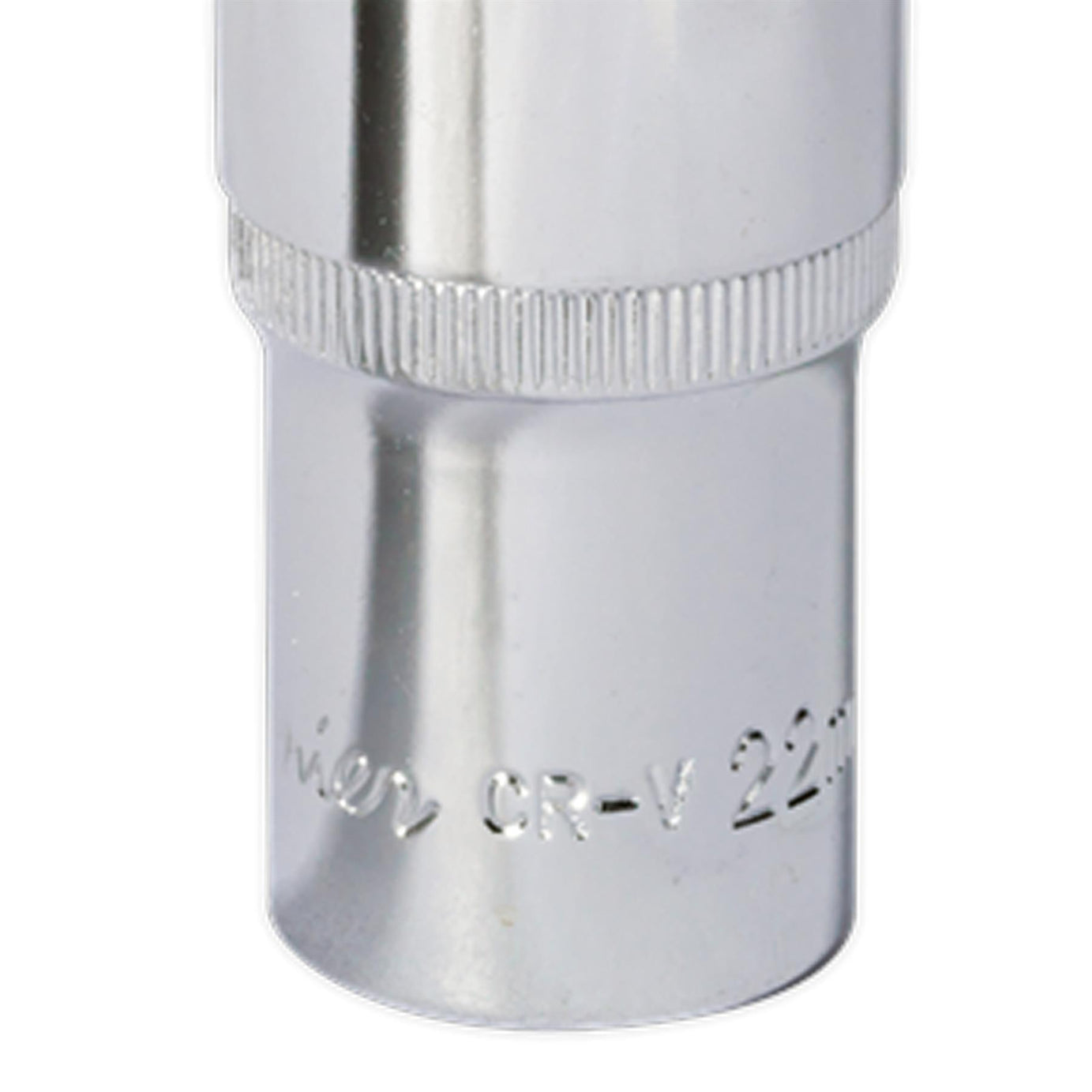 Sealey WallDrive Socket 22mm Deep 1/2"Sq Drive Fully Polished