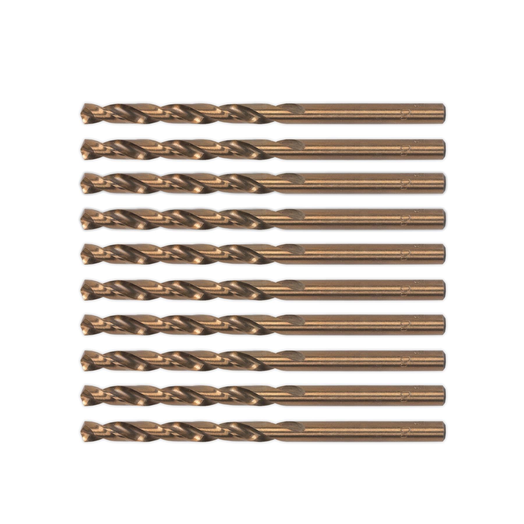 Sealey HSS Cobalt Fully Ground Drill Bit �7mm Pack of 10