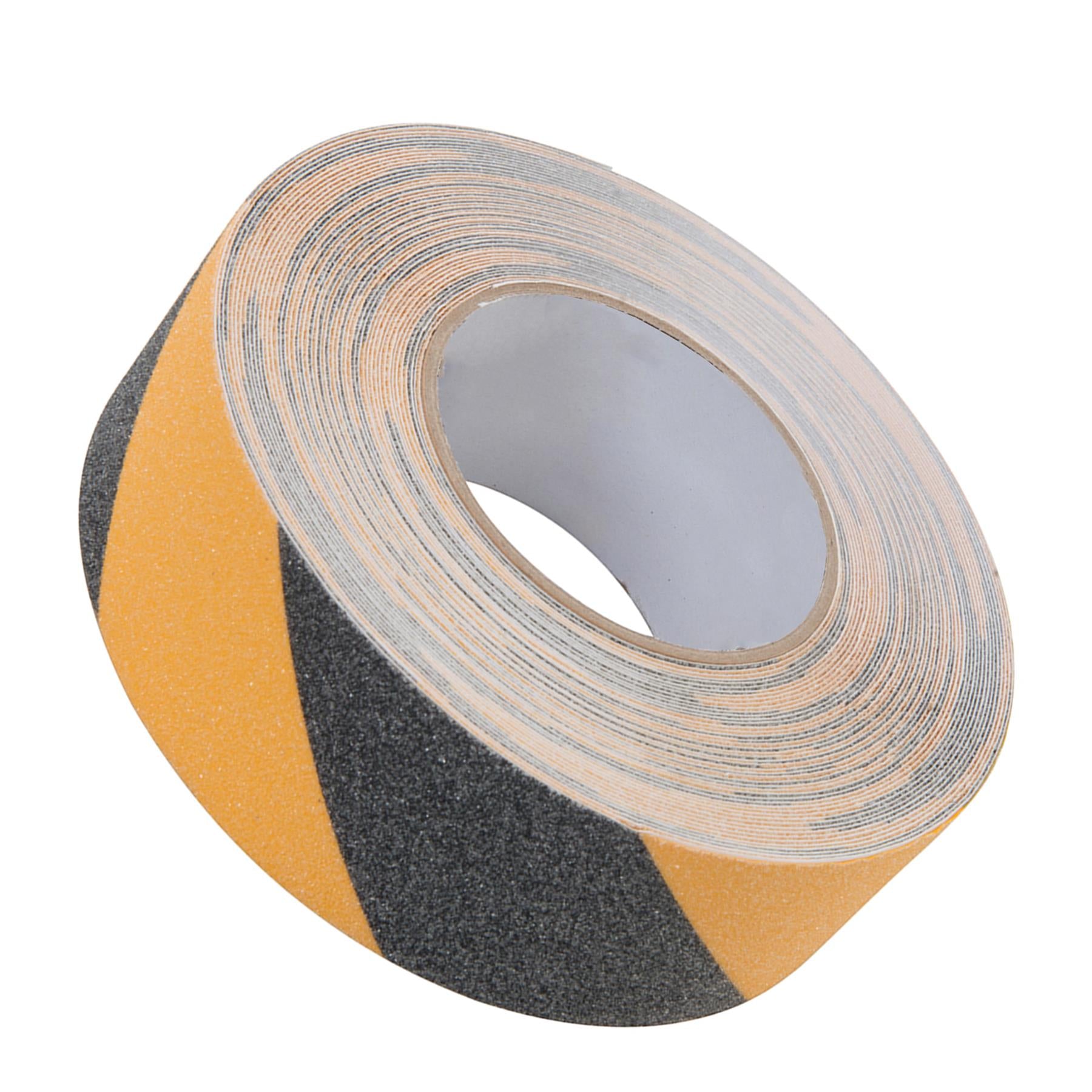 50mm X 18m Anti Slip Tape High Grip Non Slip Abrasive Self Adhesive Black Yellow