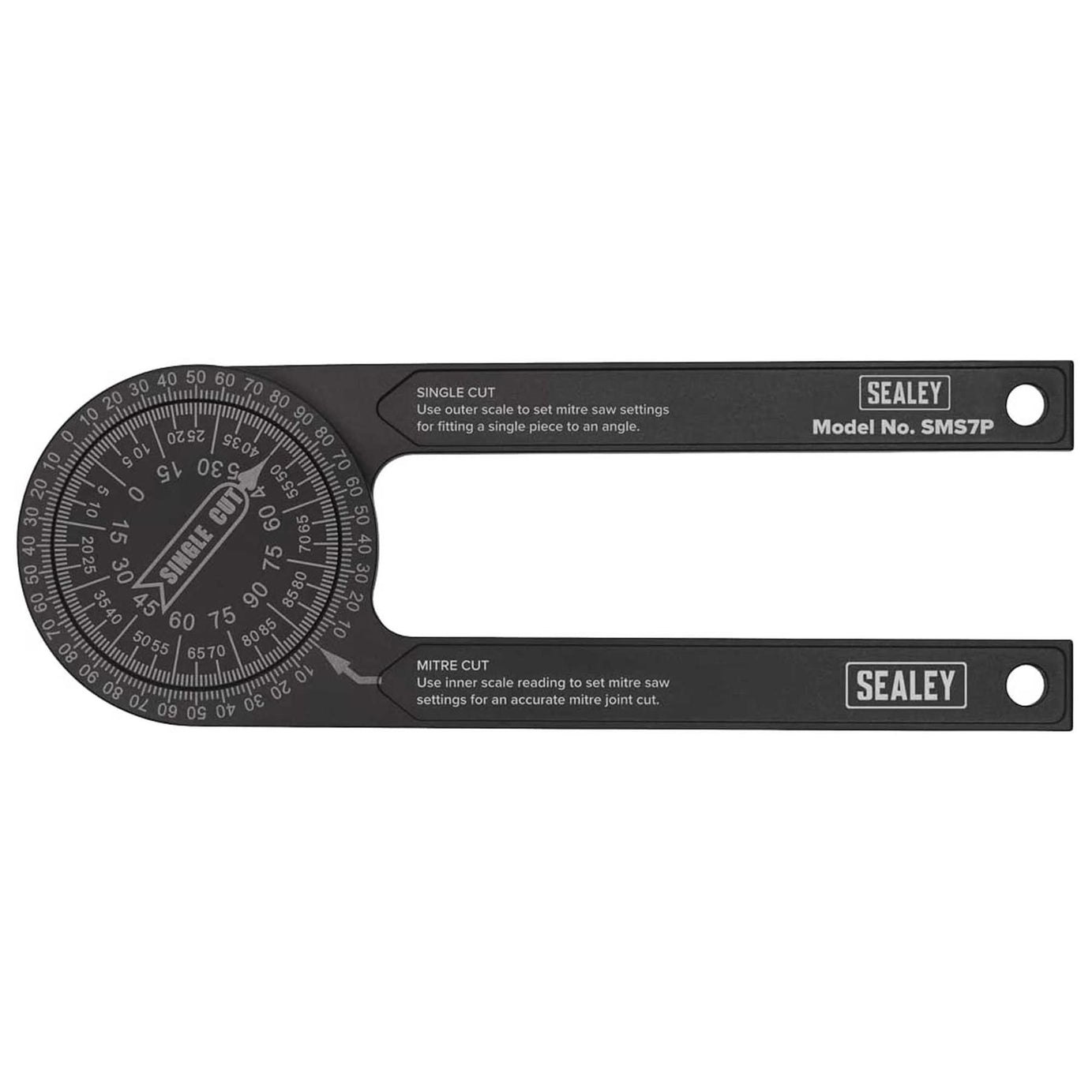 Sealey Mitre Saw Protractor - Aluminium