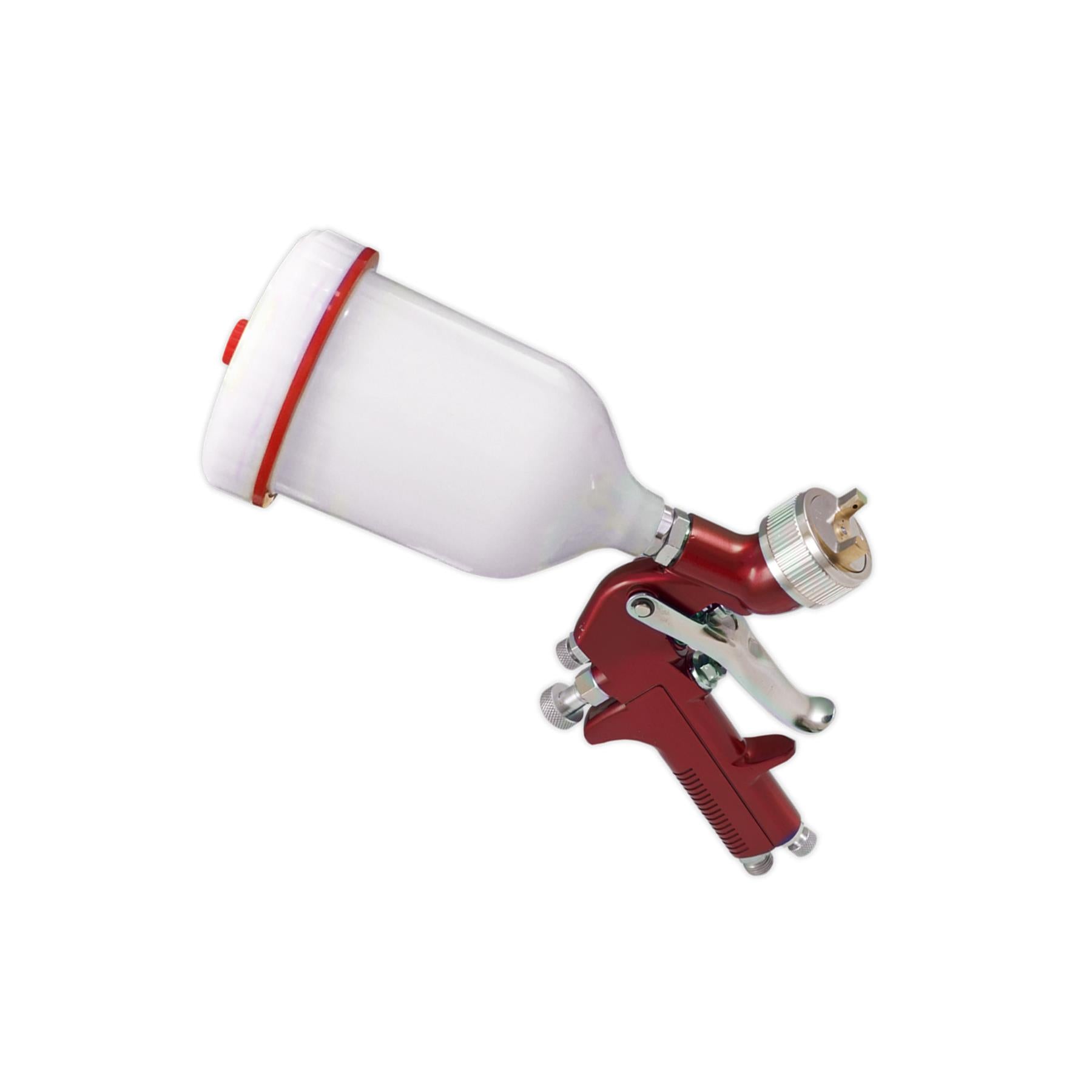 Sealey Gravity Feed Spray Gun 1.4mm Set-Up