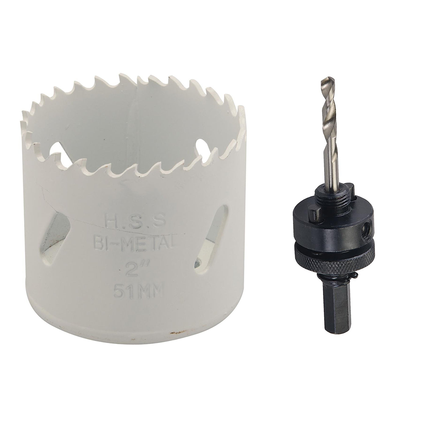 Arbor Included HoleSaw Sets HSS Bi Metal Hole saws Metal Wood Plastic 51mm