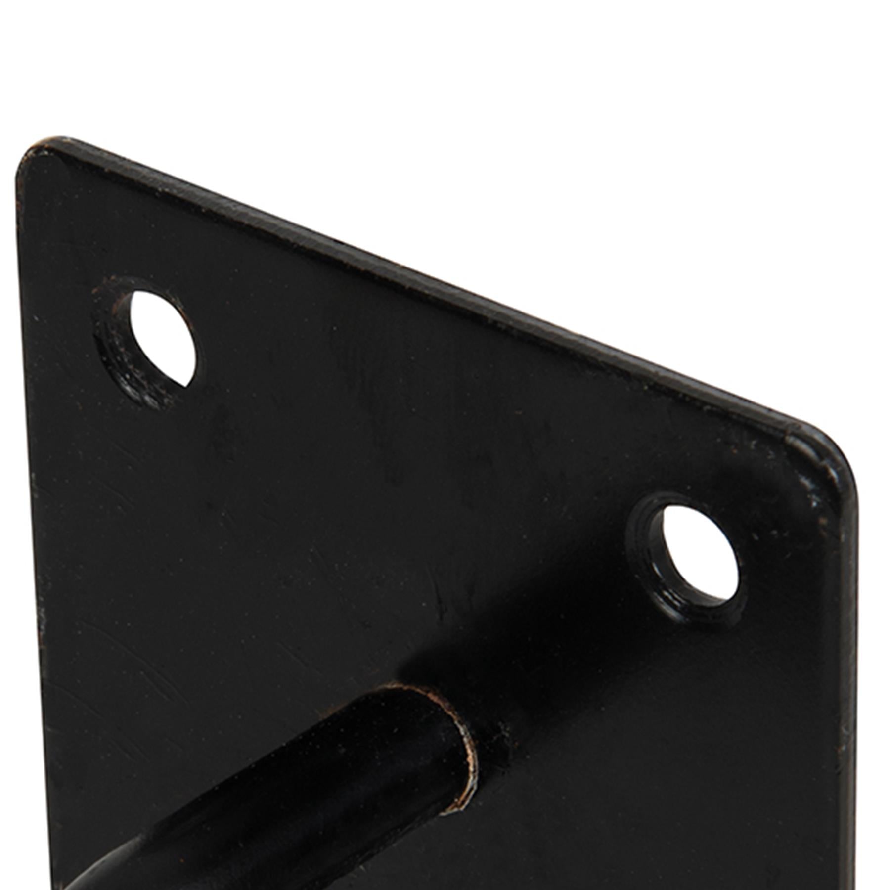 Chain Plate Hook 50mm X 50mm Black Corrosion Resistant Weatherproof
