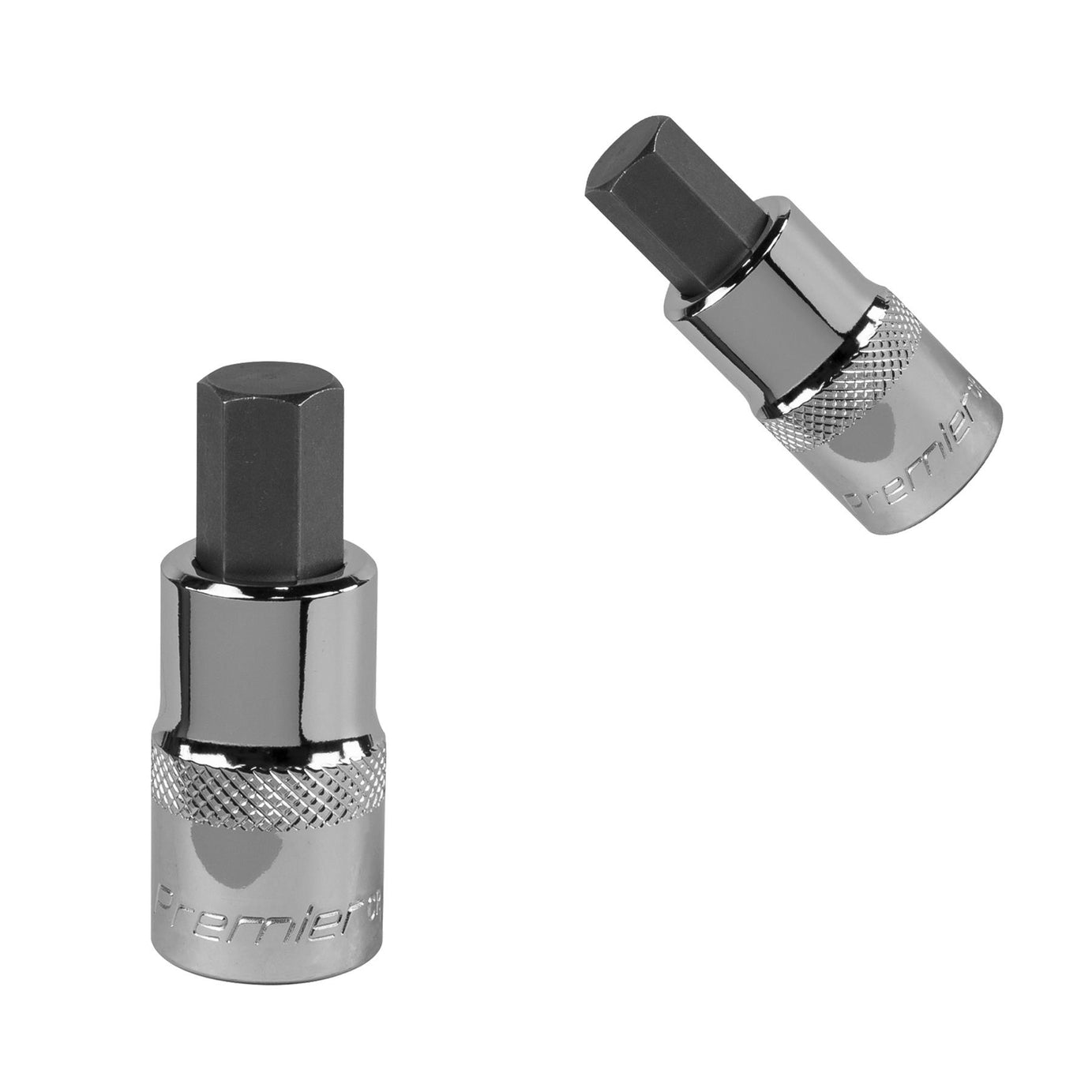 Sealey Hex Socket Bit 12mm 1/2"Sq Drive Chrome Vanadium Steel